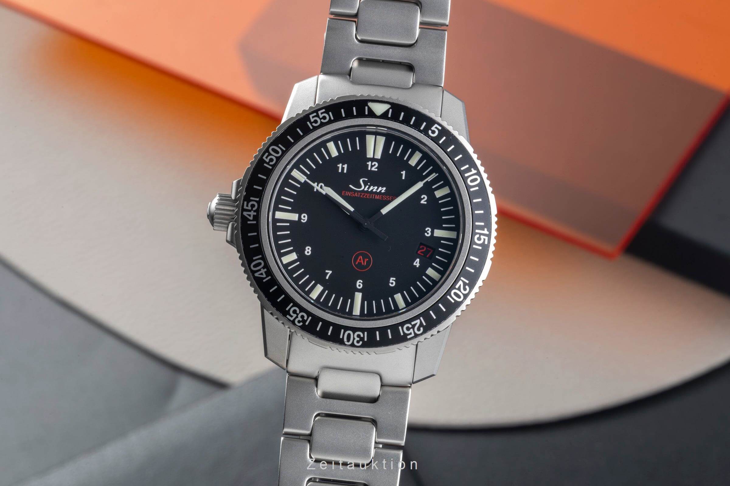 Sinn EZM3 steel automatic men's watch 603.010 LP: 2140EUR  [2501327]