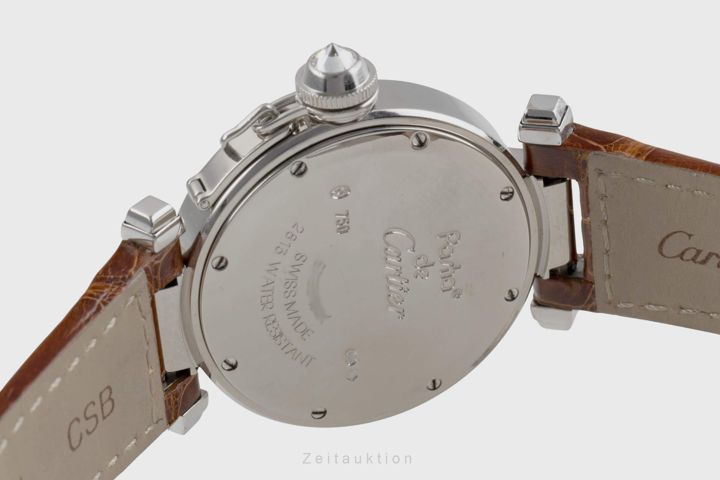 Cartier Pasha oro bianco 18 ct quarzo orologio da donna WJ11902G  [2501347]