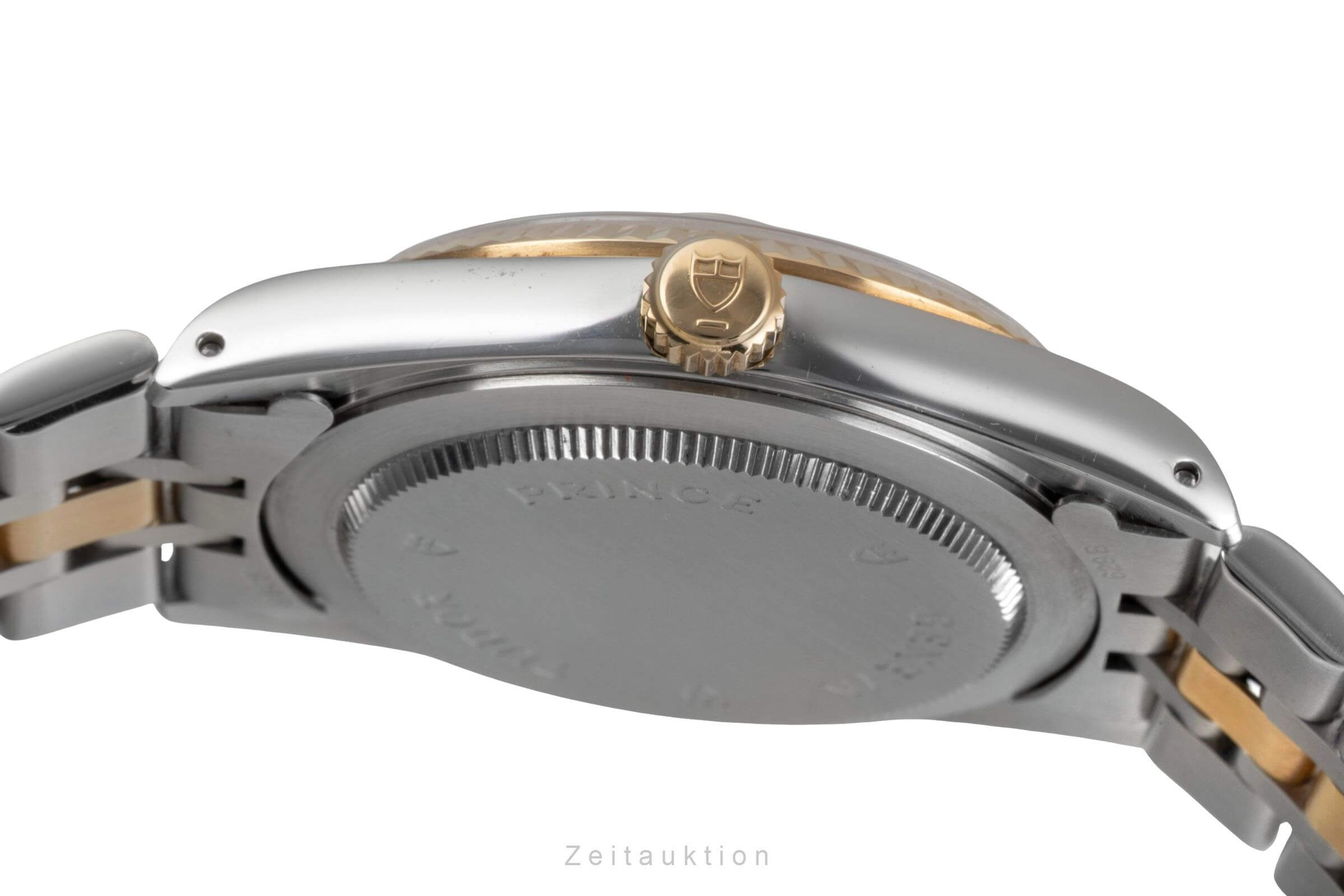 Tudor Prince Oysterdate Stahl / Gold Diamonds Automatik Ref. 74033 Papiere 2004 [2501457]