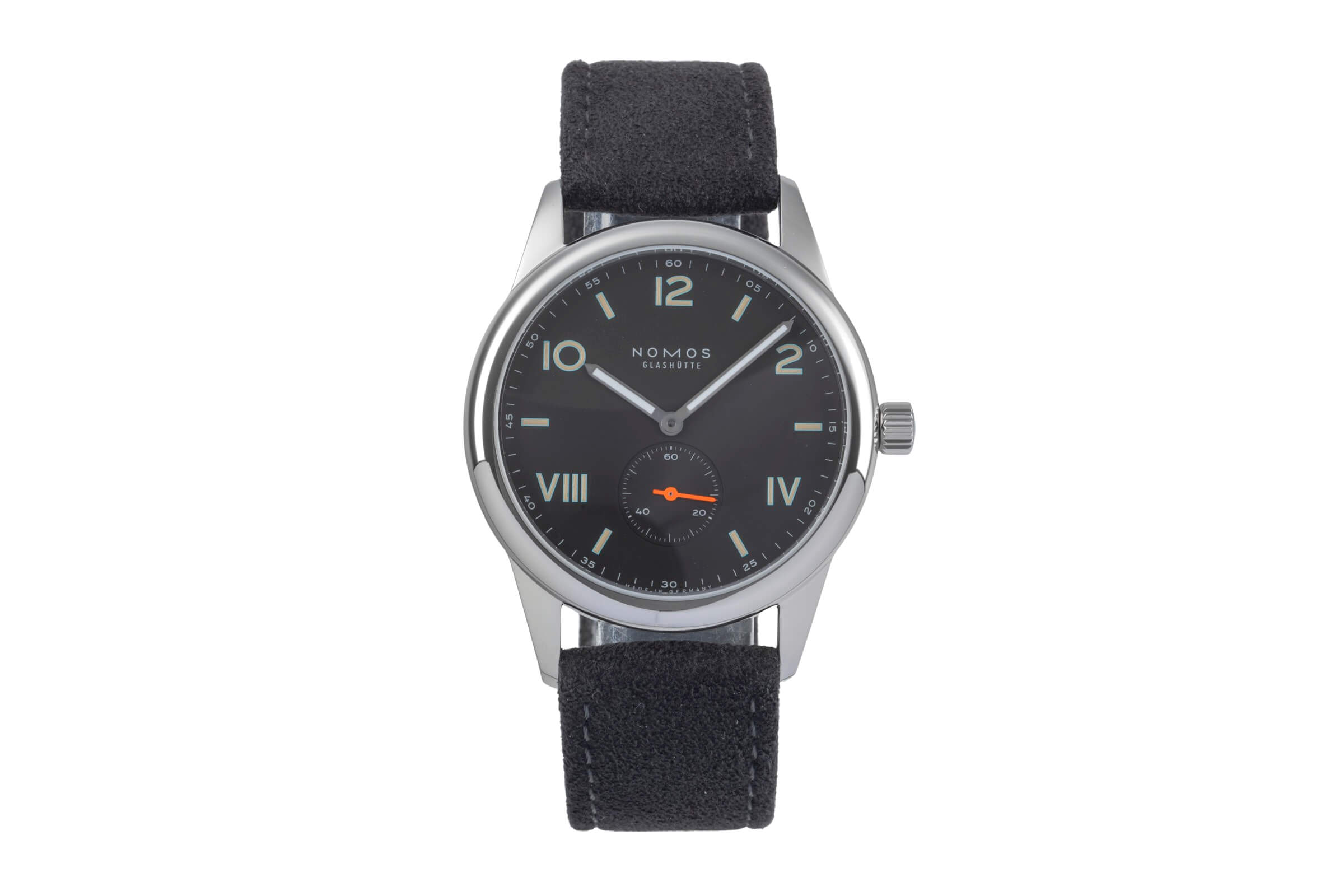 Nomos Club steel manual winding men's watch 736 LP: 0EUR  [2501519]