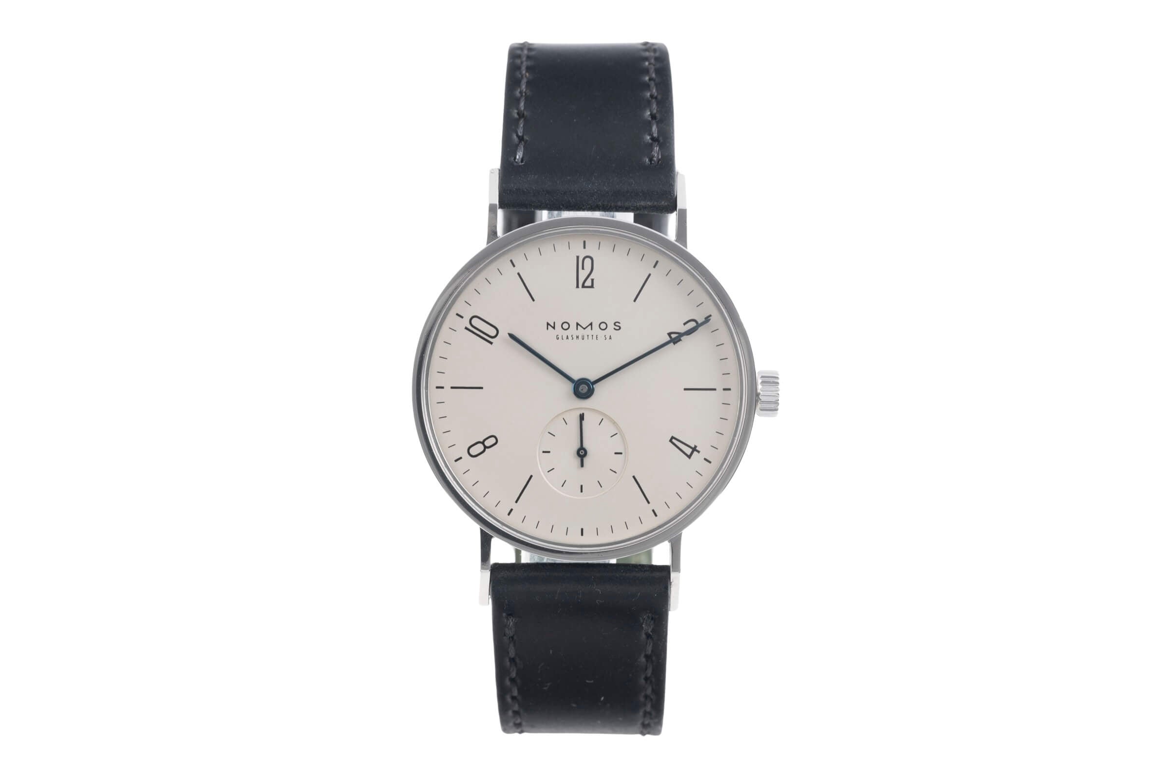 Nomos Glashütte Tangente Edelstahl Handaufzug Herrenuhr Ref. 101 [2501629]