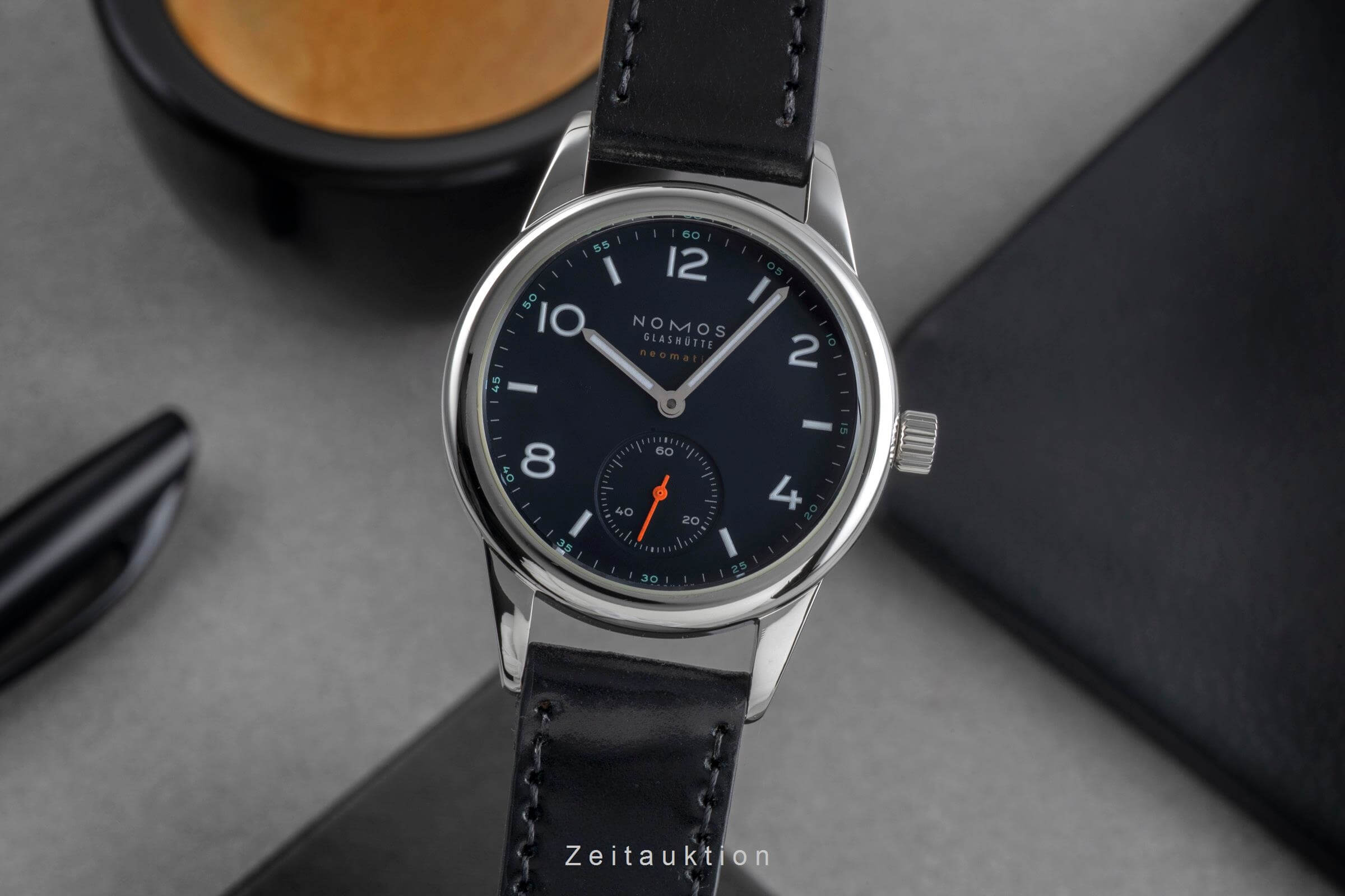 Nomos Club steel automatic men's watch 741  [2501655]