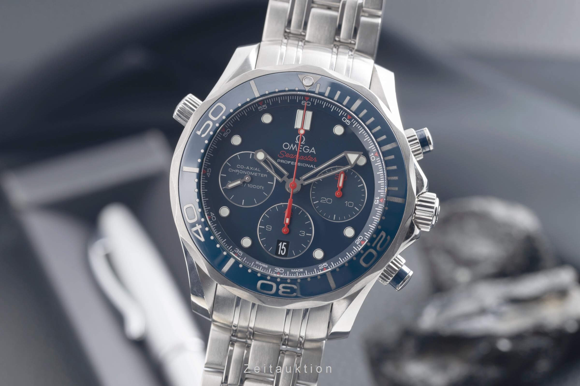 Omega Seamaster cronógrafo acero automático reloj para caballeros 212.30.44.50.03.001  [2501686]