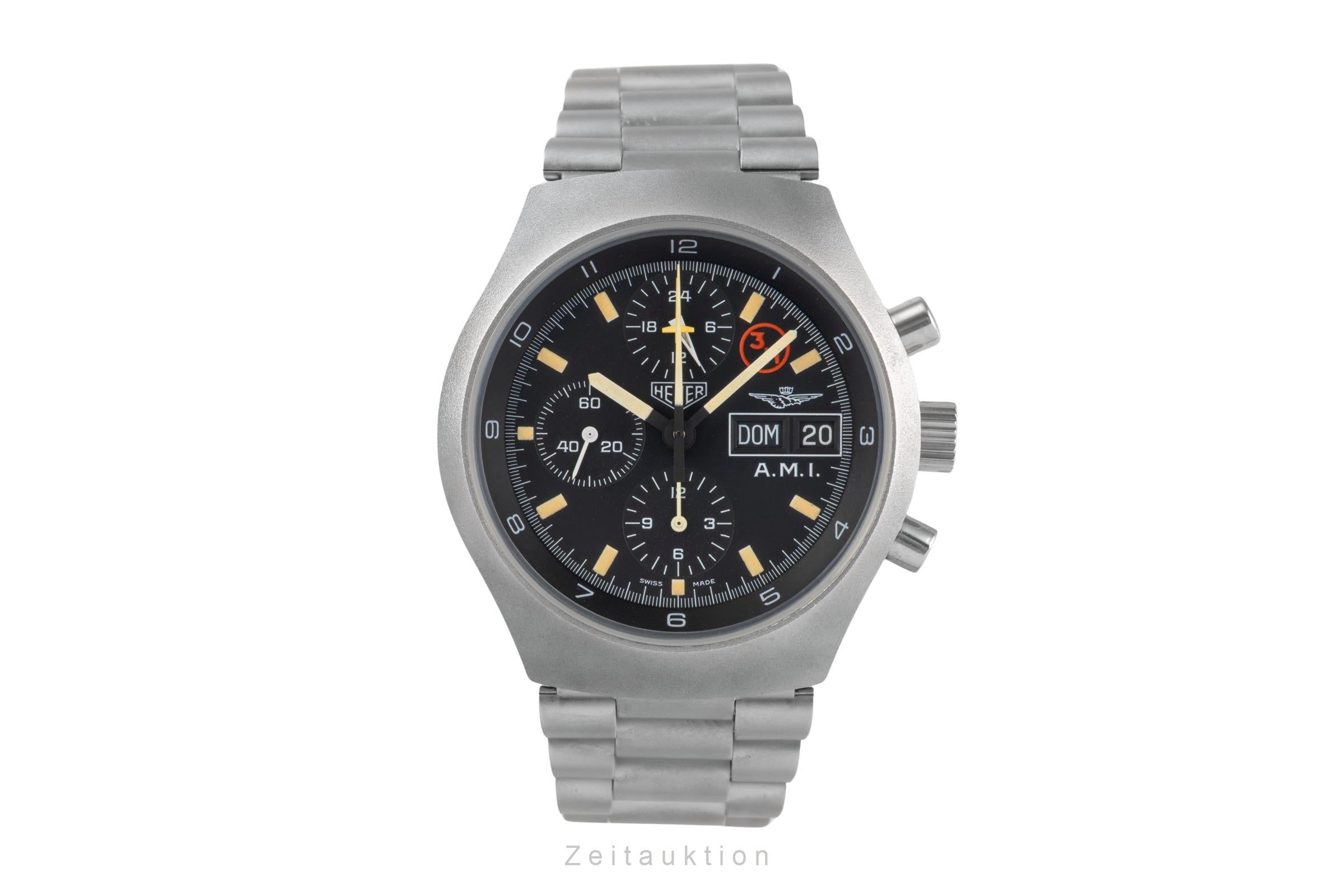 Heuer chronograph steel automatic men's watch 510.543  [2501772]