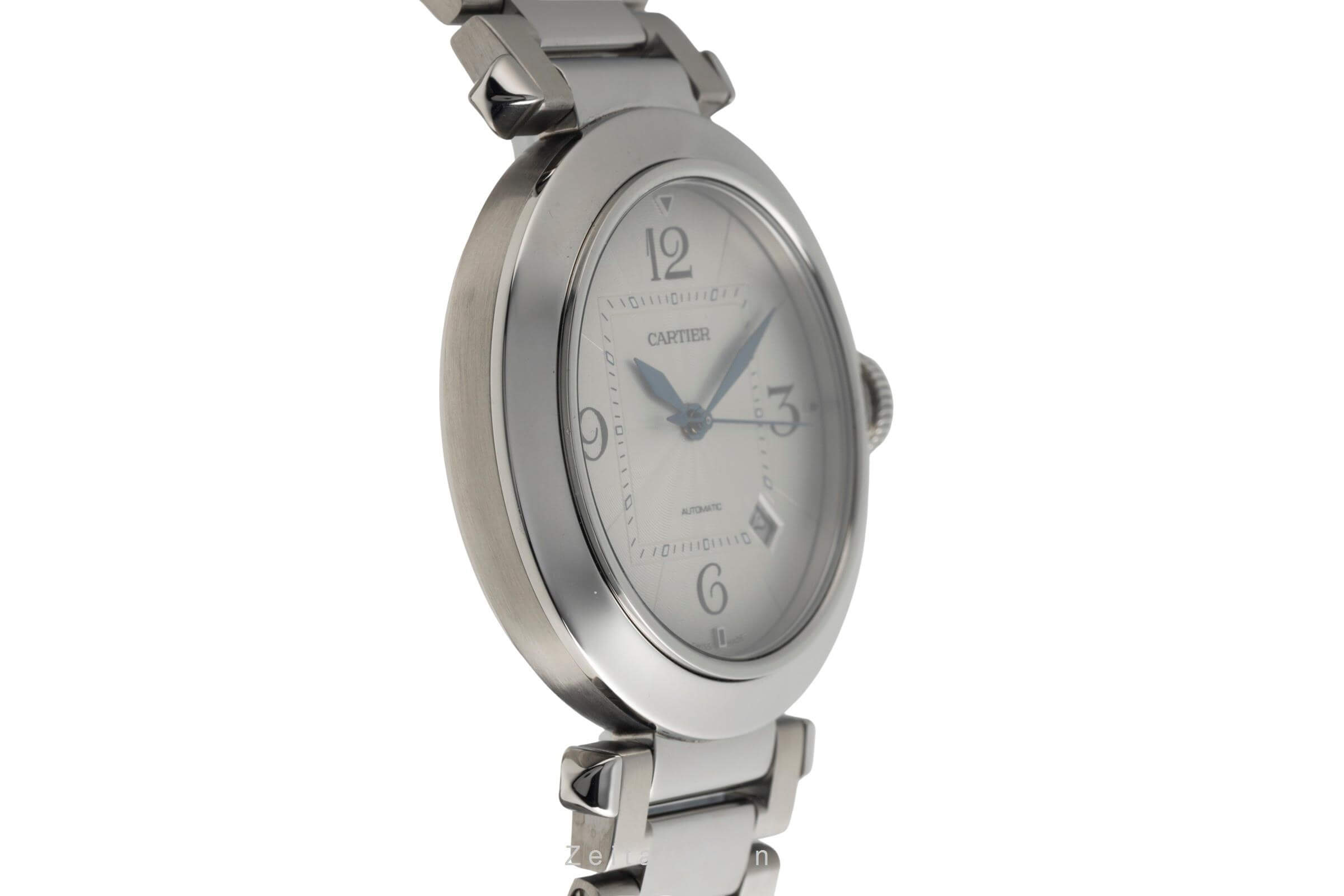 Cartier Pasha Edelstahl Automatik Herrenuhr Ref. WSPA0009 Papiere 2021 [2501858]