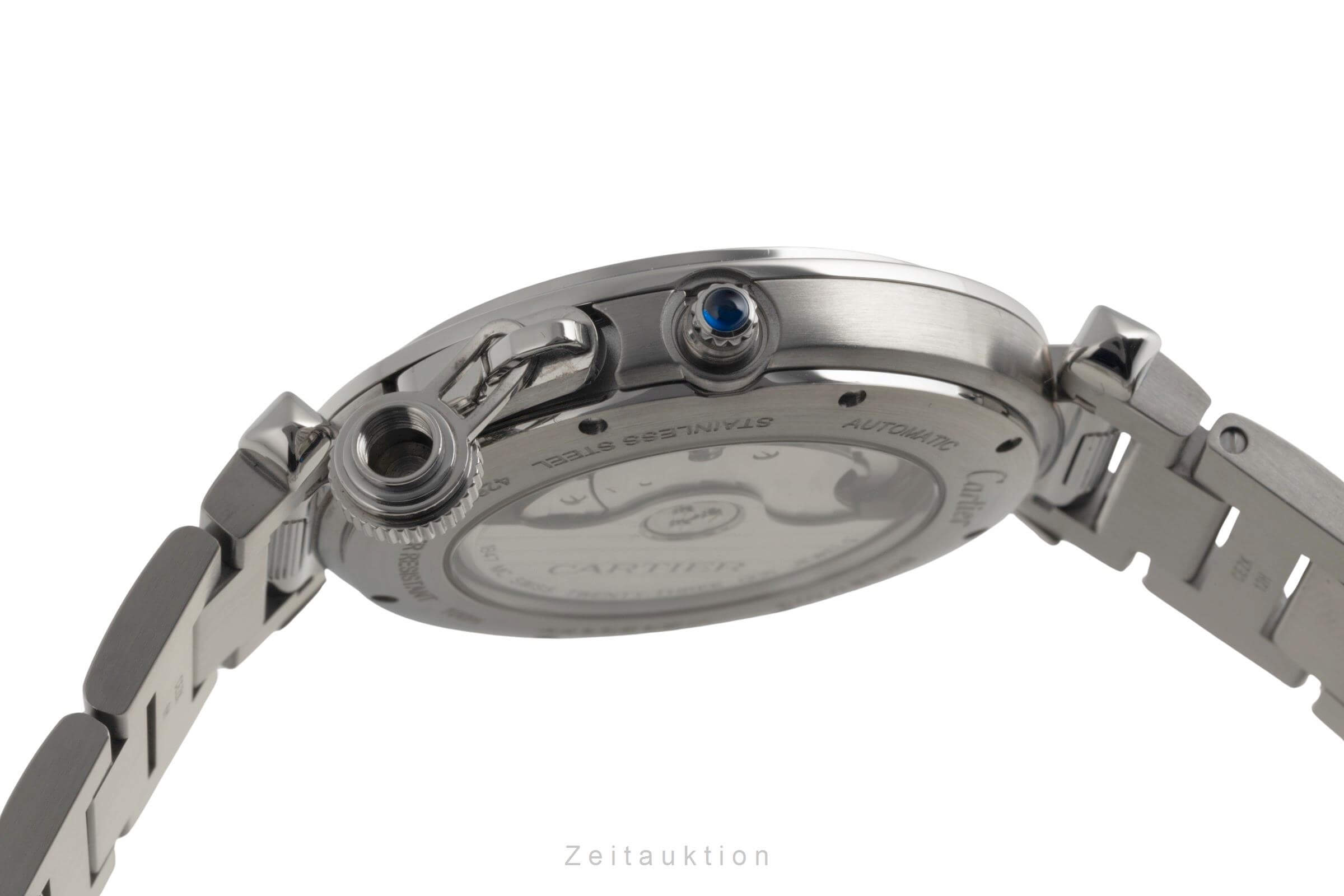Cartier Pasha Edelstahl Automatik Herrenuhr Ref. WSPA0009 Papiere 2021 [2501858]