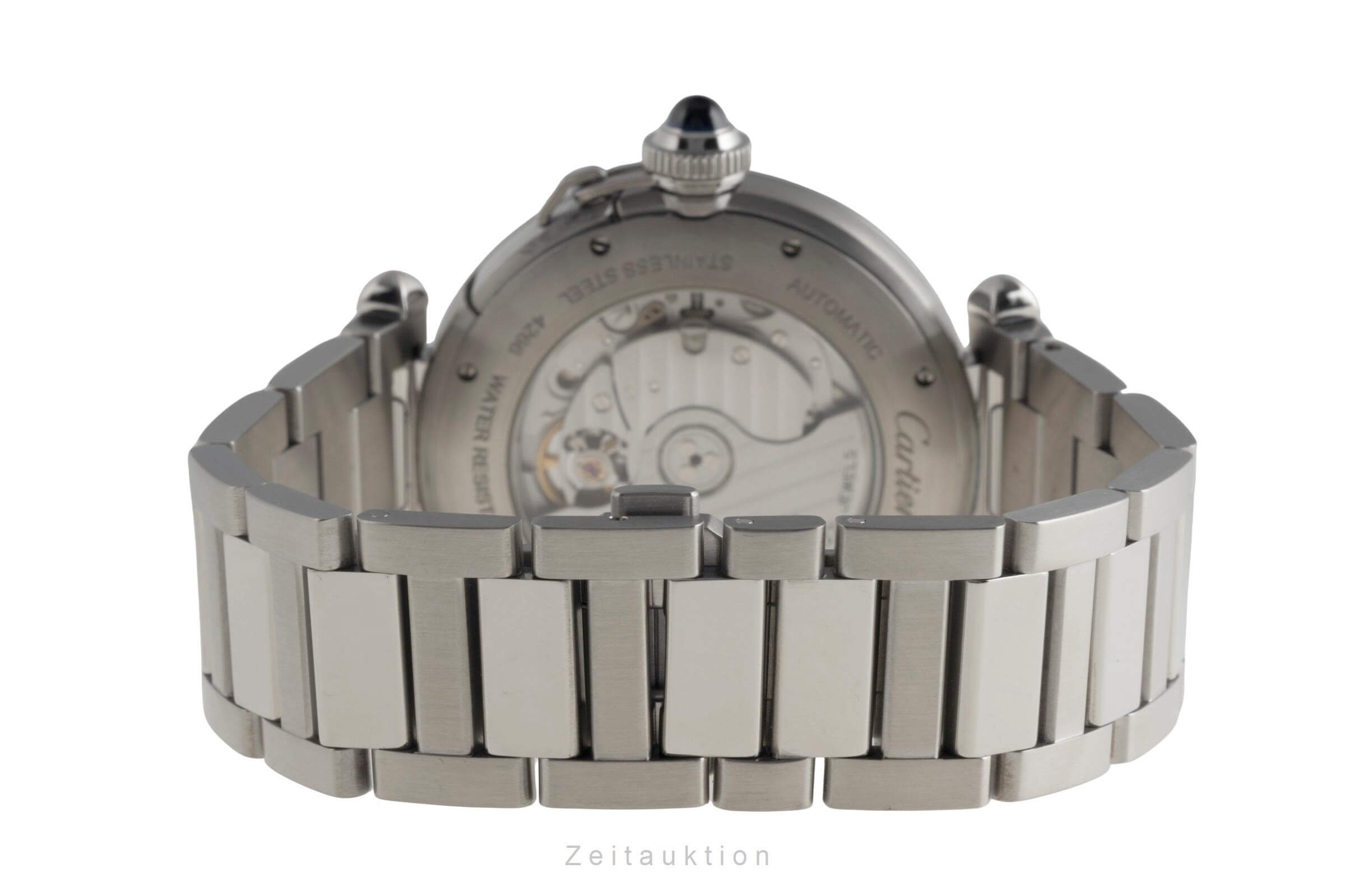 Cartier Pasha Edelstahl Automatik Herrenuhr Ref. WSPA0009 Papiere 2021 [2501858]