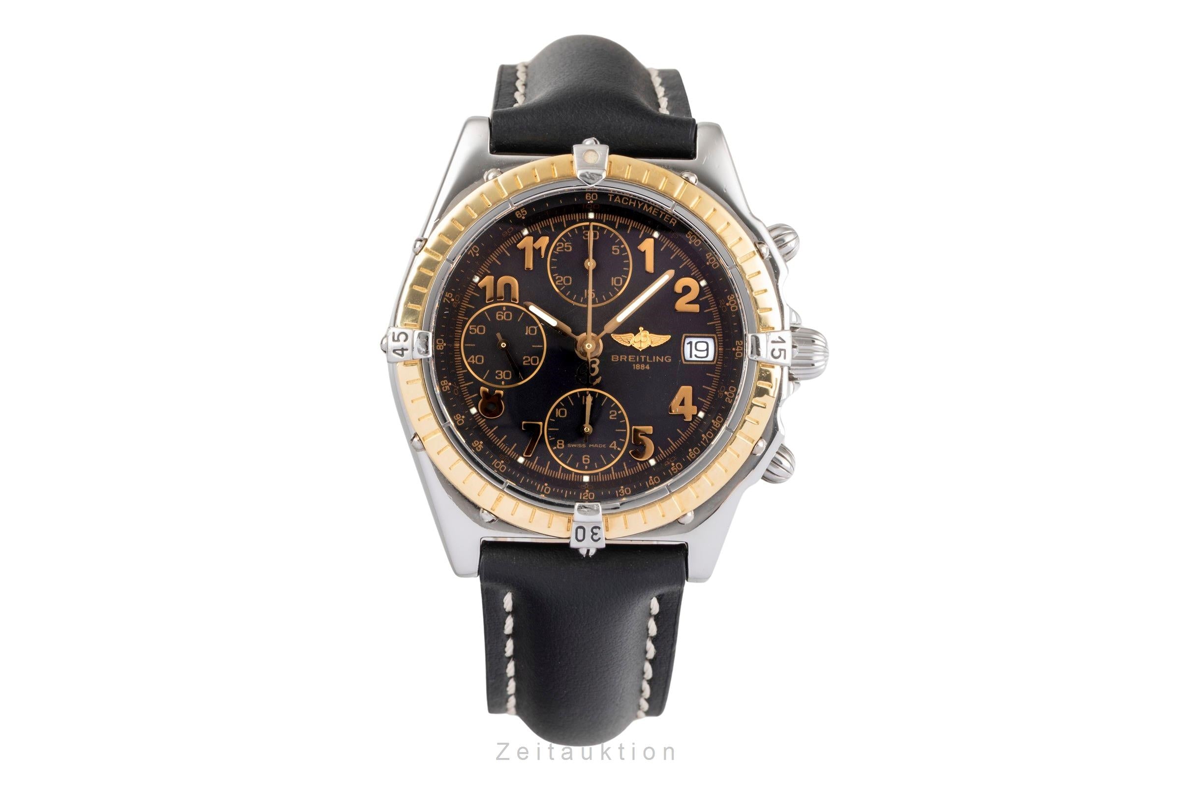 Breitling Chronomat chronograph steel / gold automatic men's watch D13050.1  [2501926]