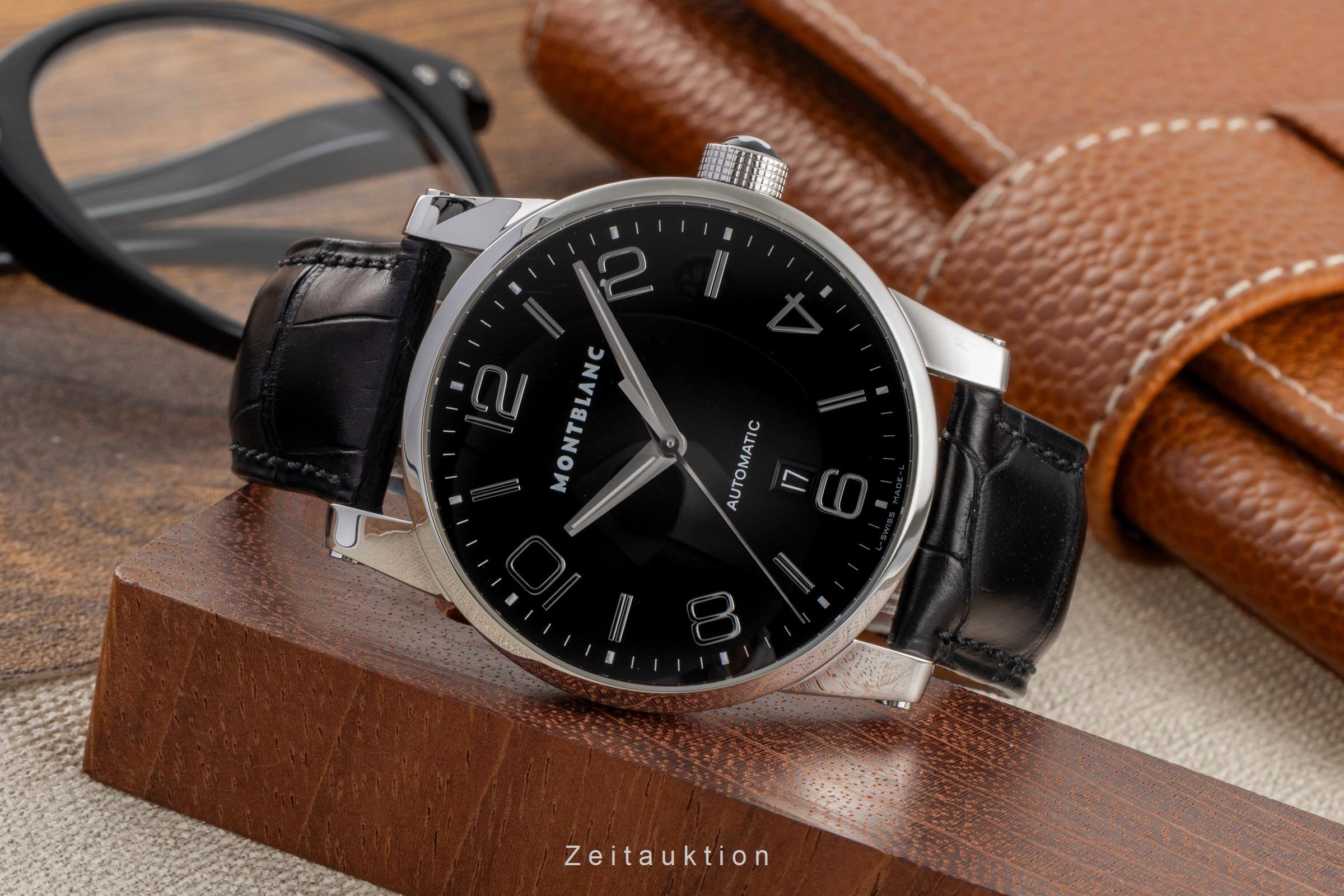 Montblanc Timewalker acier automatique montre pour hommes 7265  [2501968]