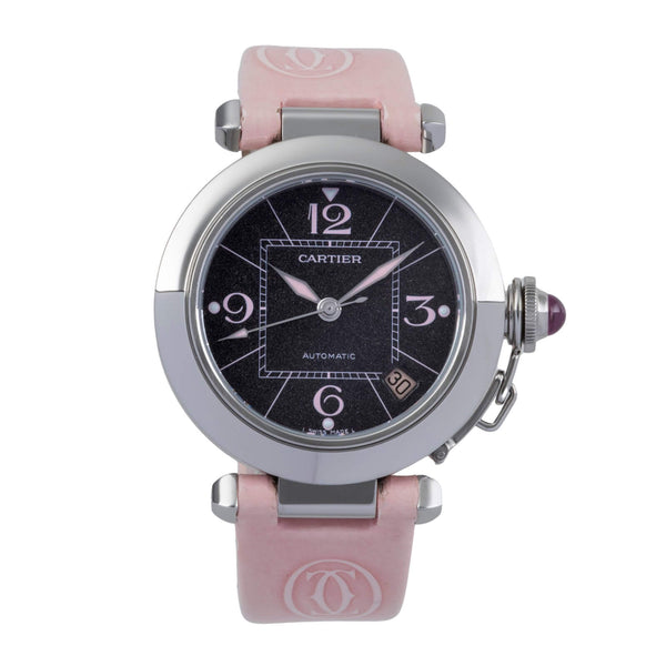Cartier Pasha Stahl Automatik Damenuhr Ref. W3109599 Box & Papiere 2007 [2501979]