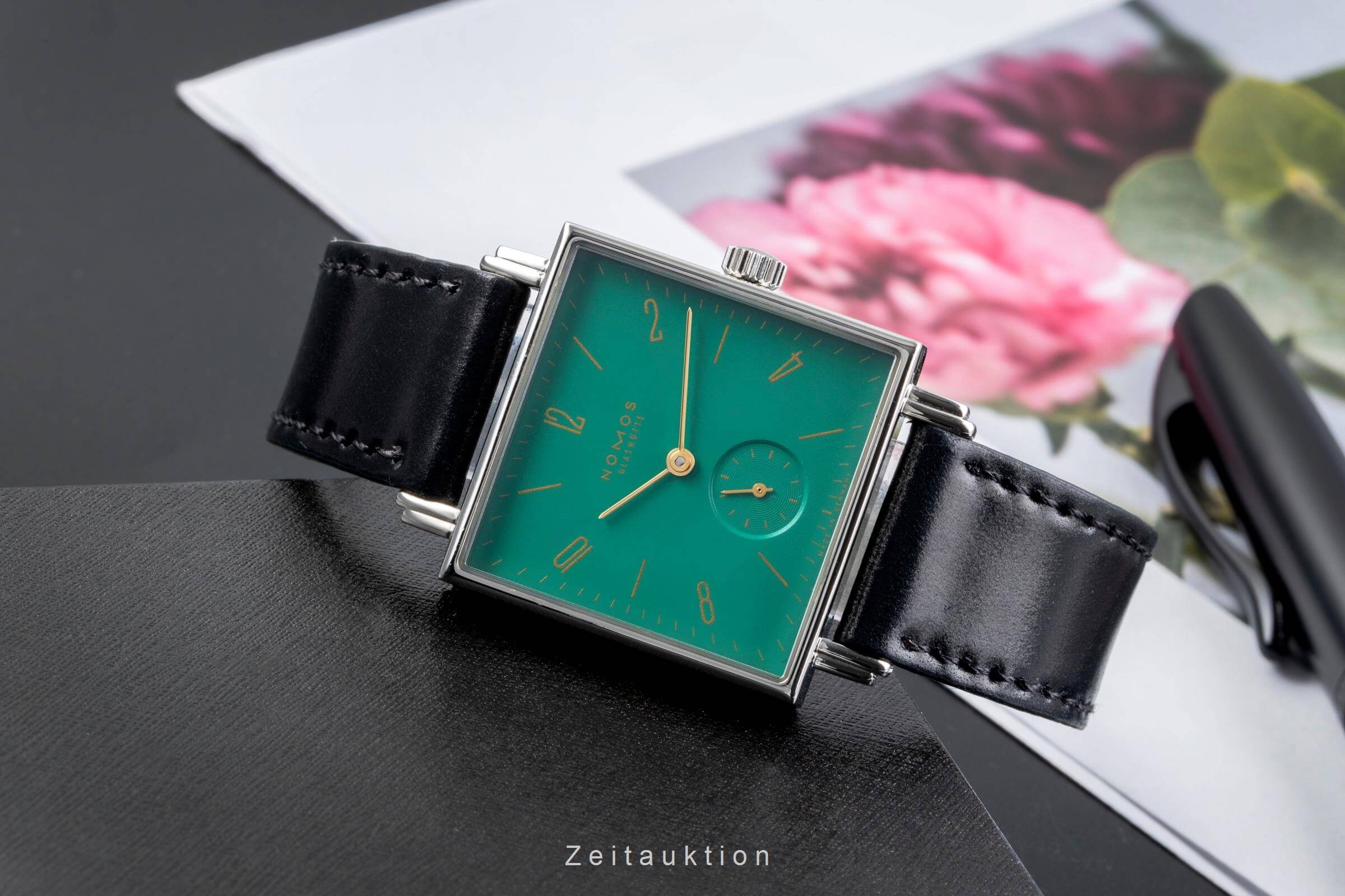 Nomos Tetra steel manual winding men's watch 489 LP: 2180EUR  [2502033]