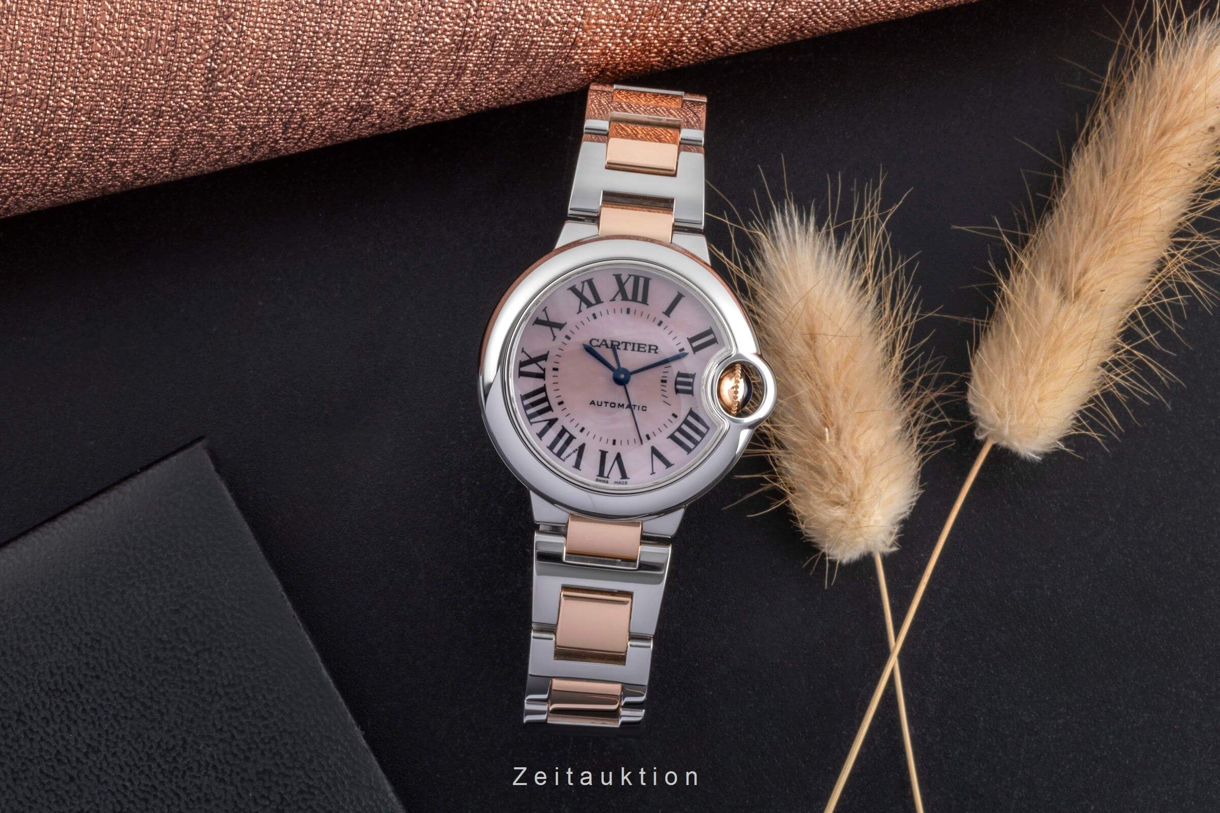 Cartier Ballon Bleu de Cartier Stahl / Gold MOP Automatik Damenuhr Ref W6920098  [2502034]