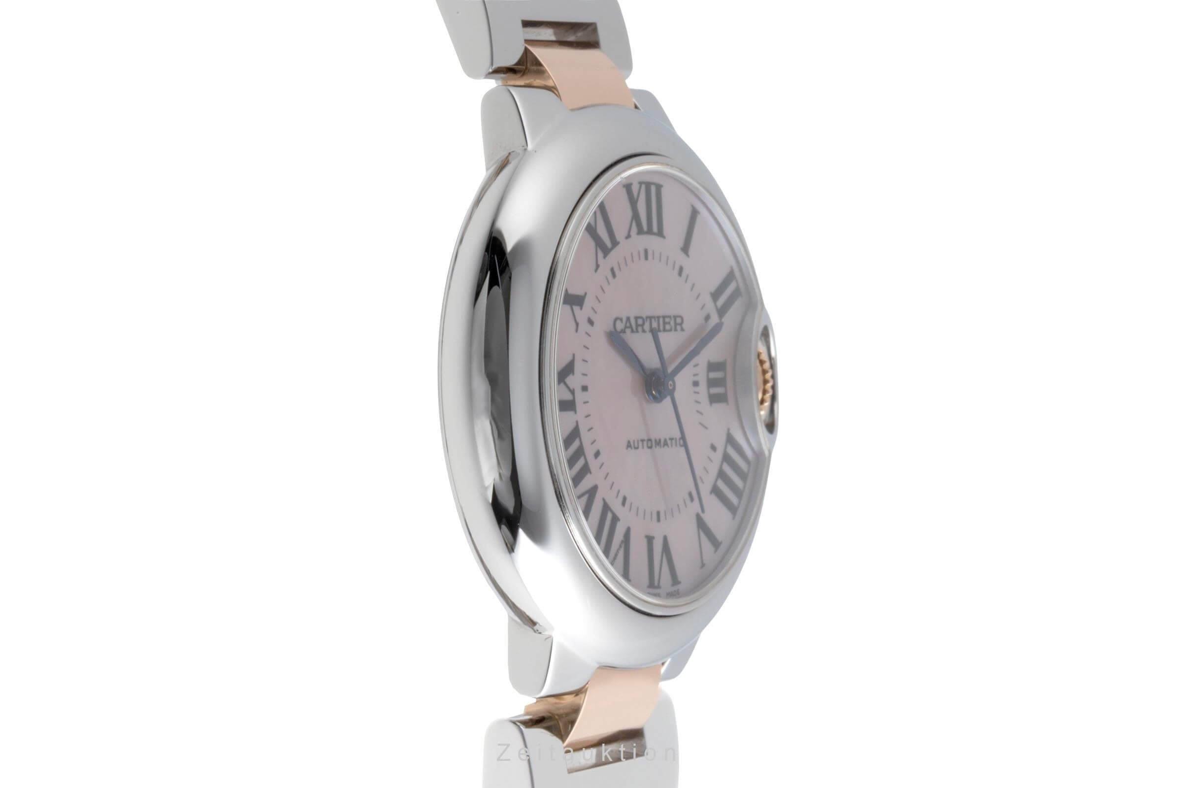 Cartier Ballon Bleu de Cartier Stahl / Gold MOP Automatik Damenuhr Ref W6920098  [2502034]