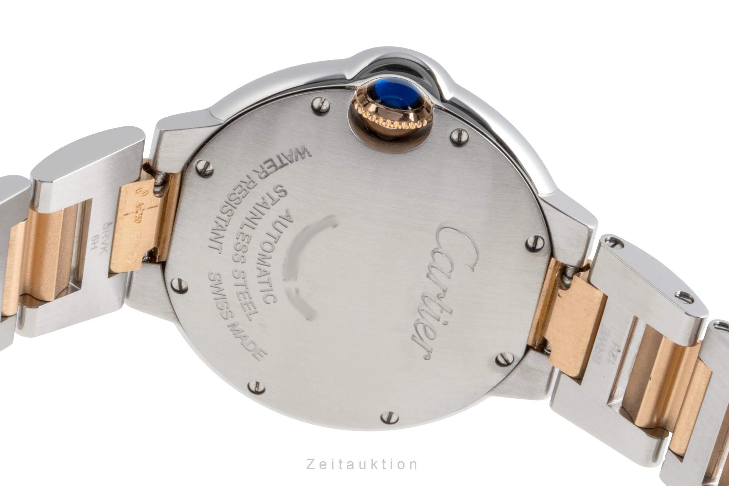 Cartier Ballon Bleu de Cartier Stahl / Gold MOP Automatik Damenuhr Ref W6920098  [2502034]