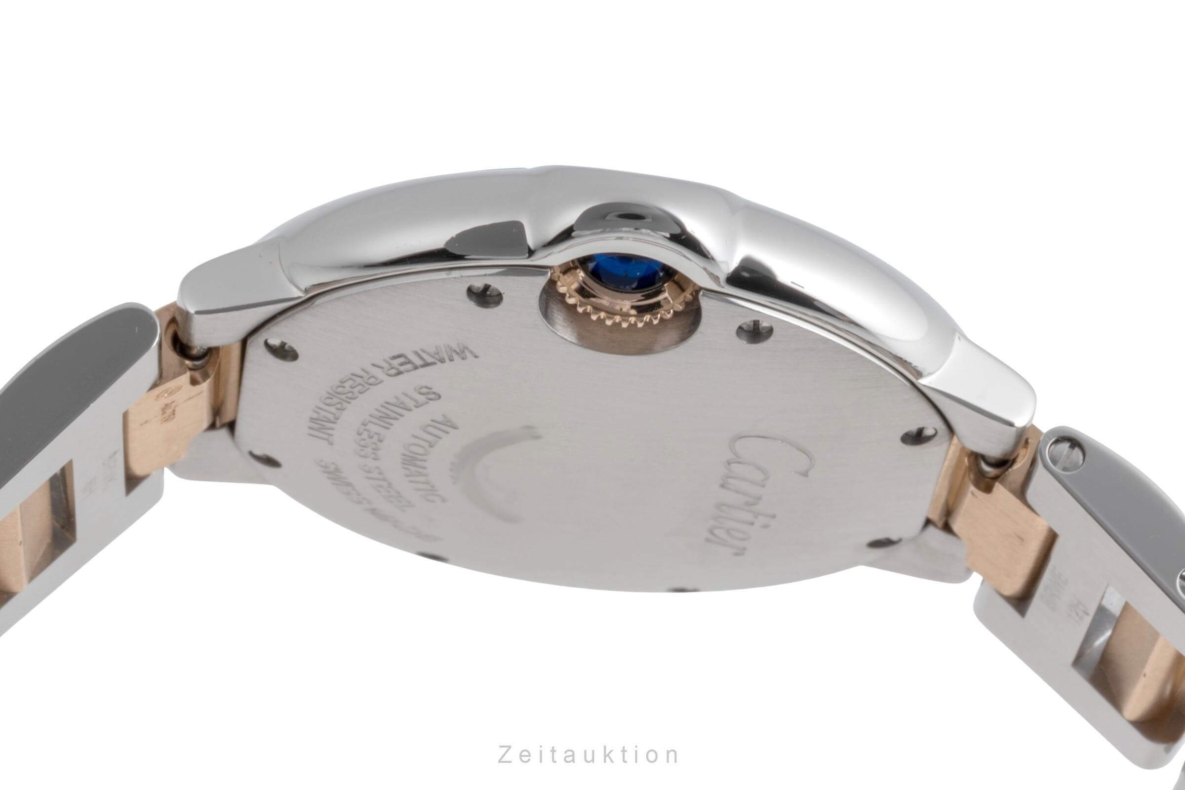 Cartier Ballon Bleu de Cartier Stahl / Gold MOP Automatik Damenuhr Ref W6920098  [2502034]
