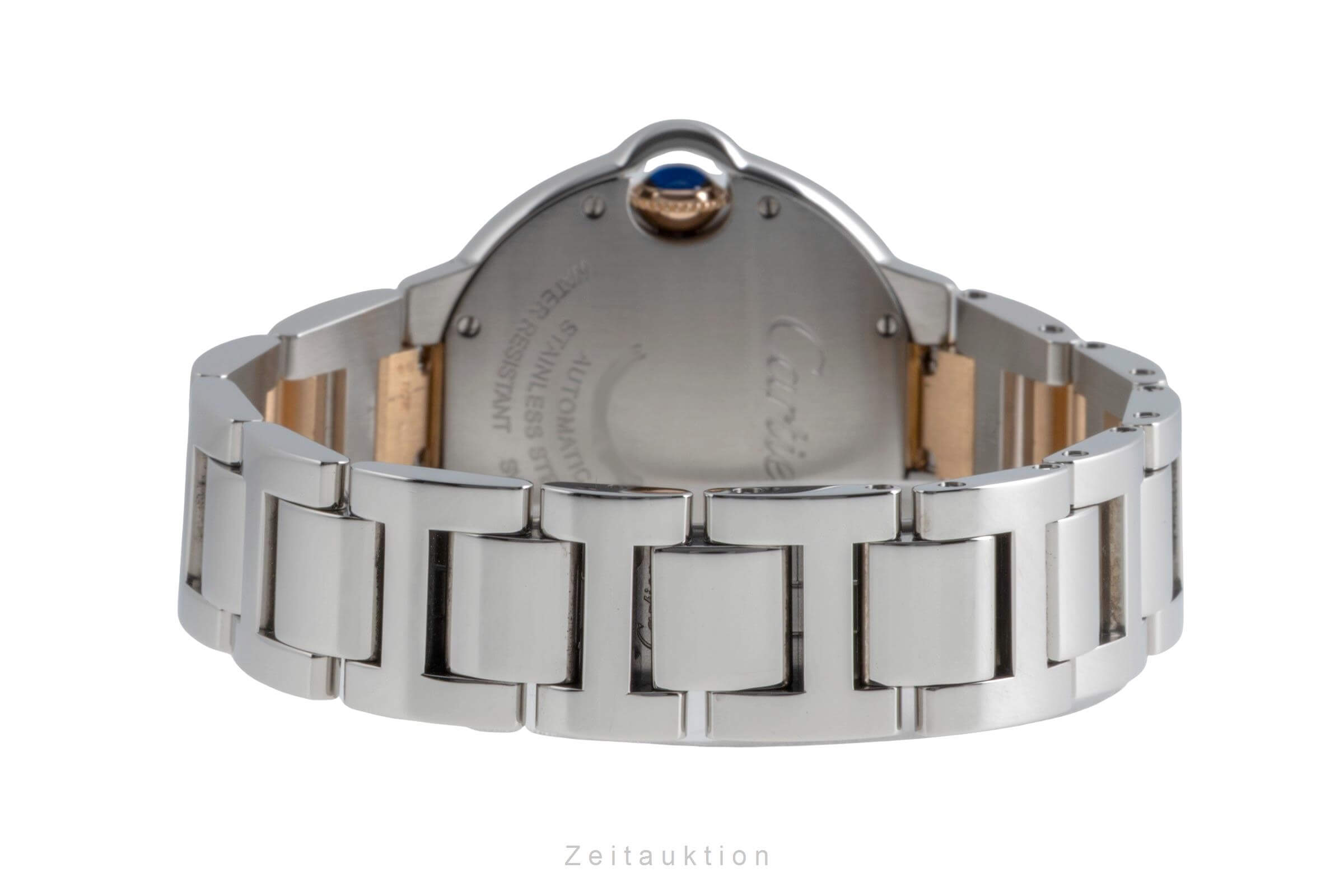 Cartier Ballon Bleu de Cartier Stahl / Gold MOP Automatik Damenuhr Ref W6920098  [2502034]