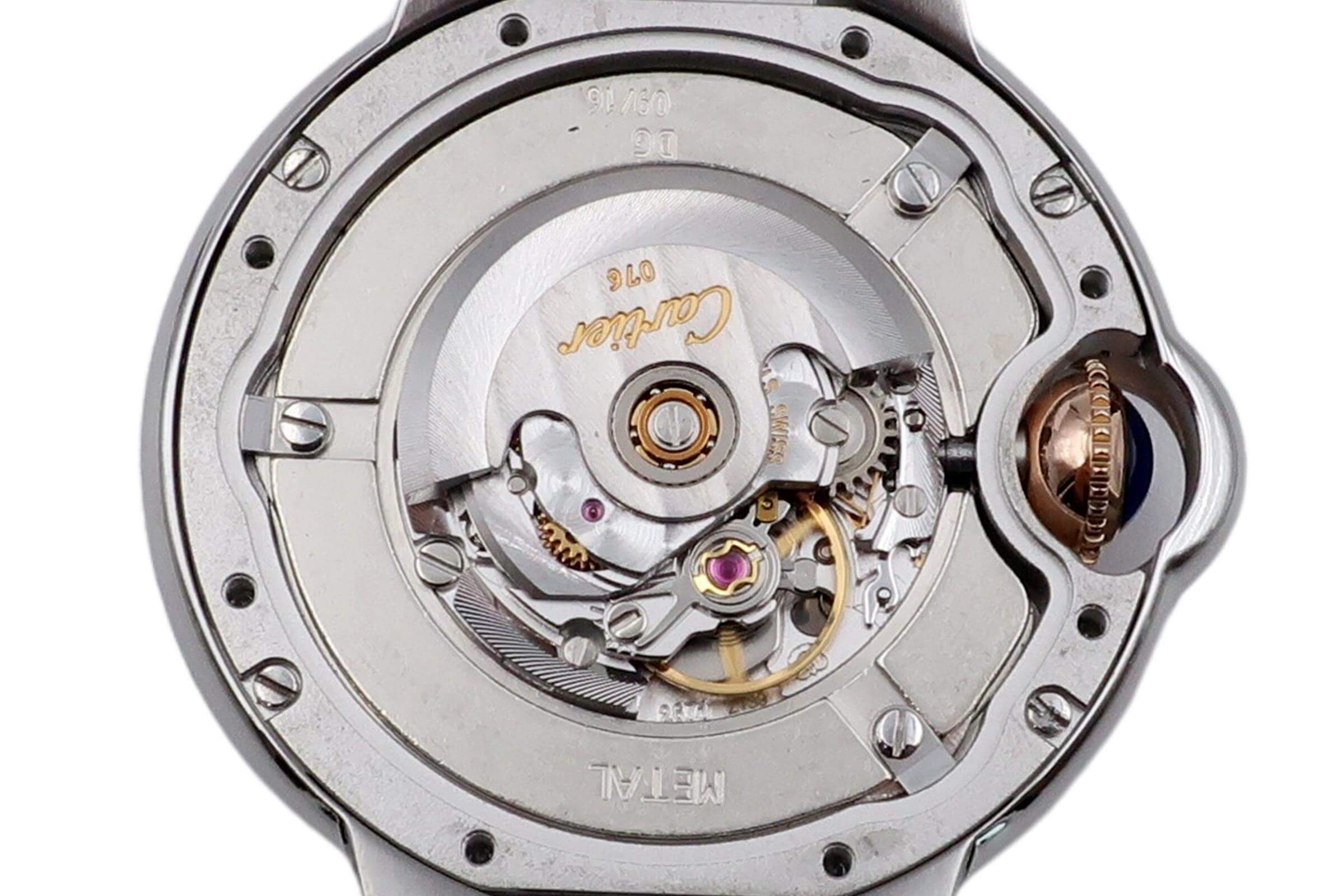 Cartier Ballon Bleu de Cartier Stahl / Gold MOP Automatik Damenuhr Ref W6920098  [2502034]
