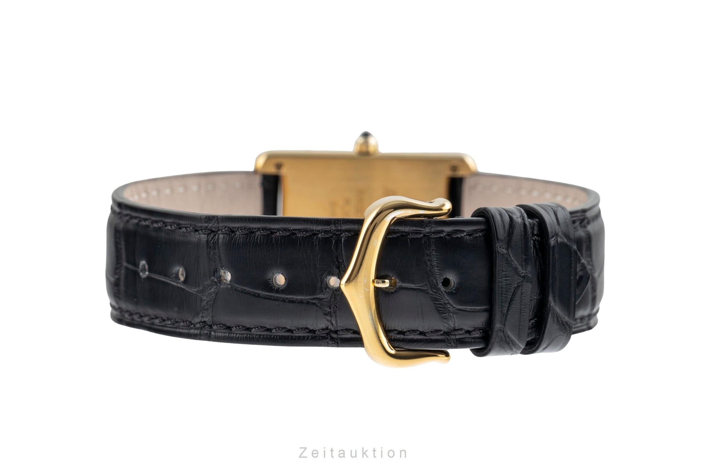 Cartier Tank argento dorato quarzo unisex 6 81006  [2502069]