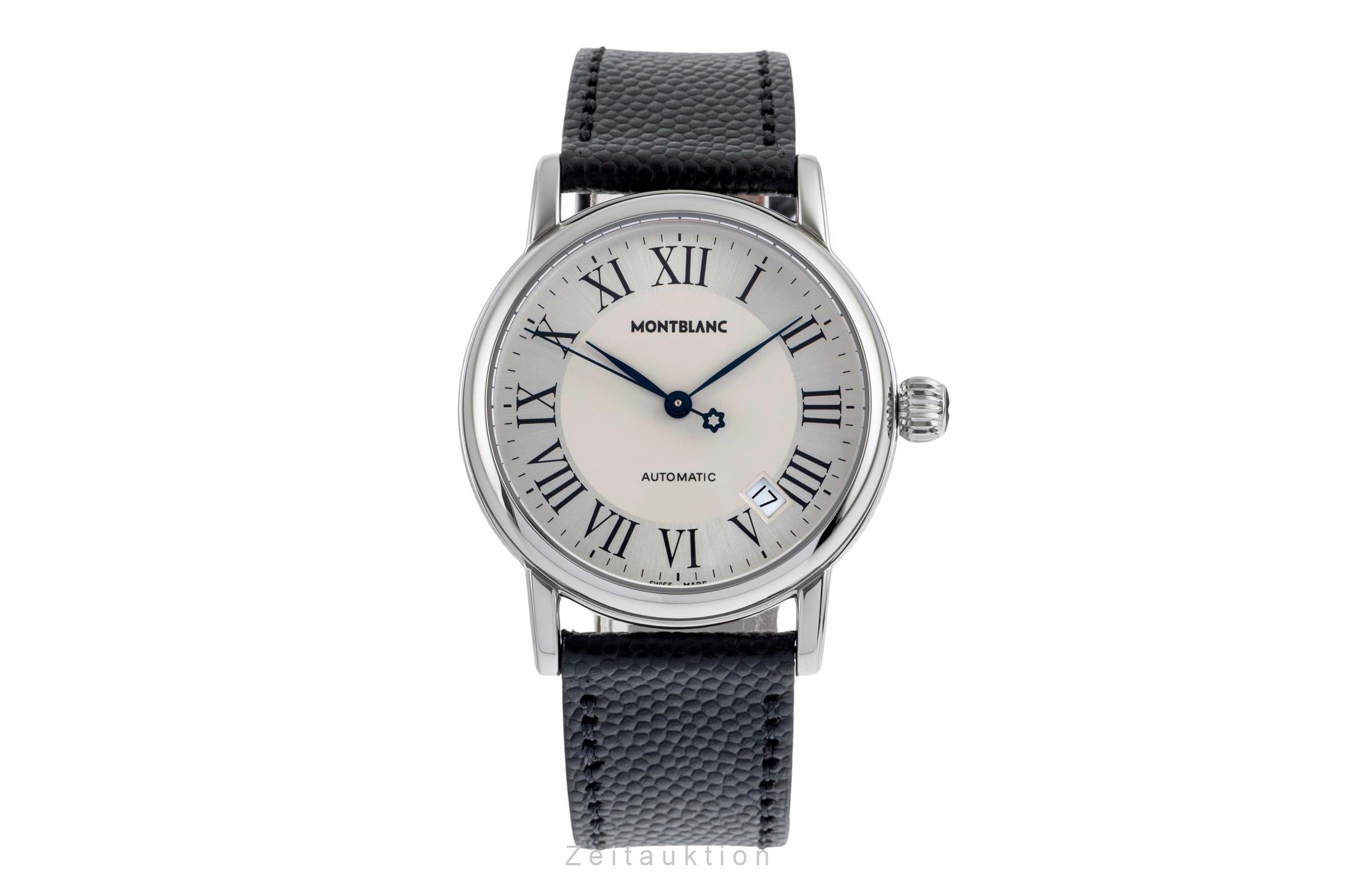 Montblanc Meisterstück acier automatique montre pour hommes 7042  [2502070]