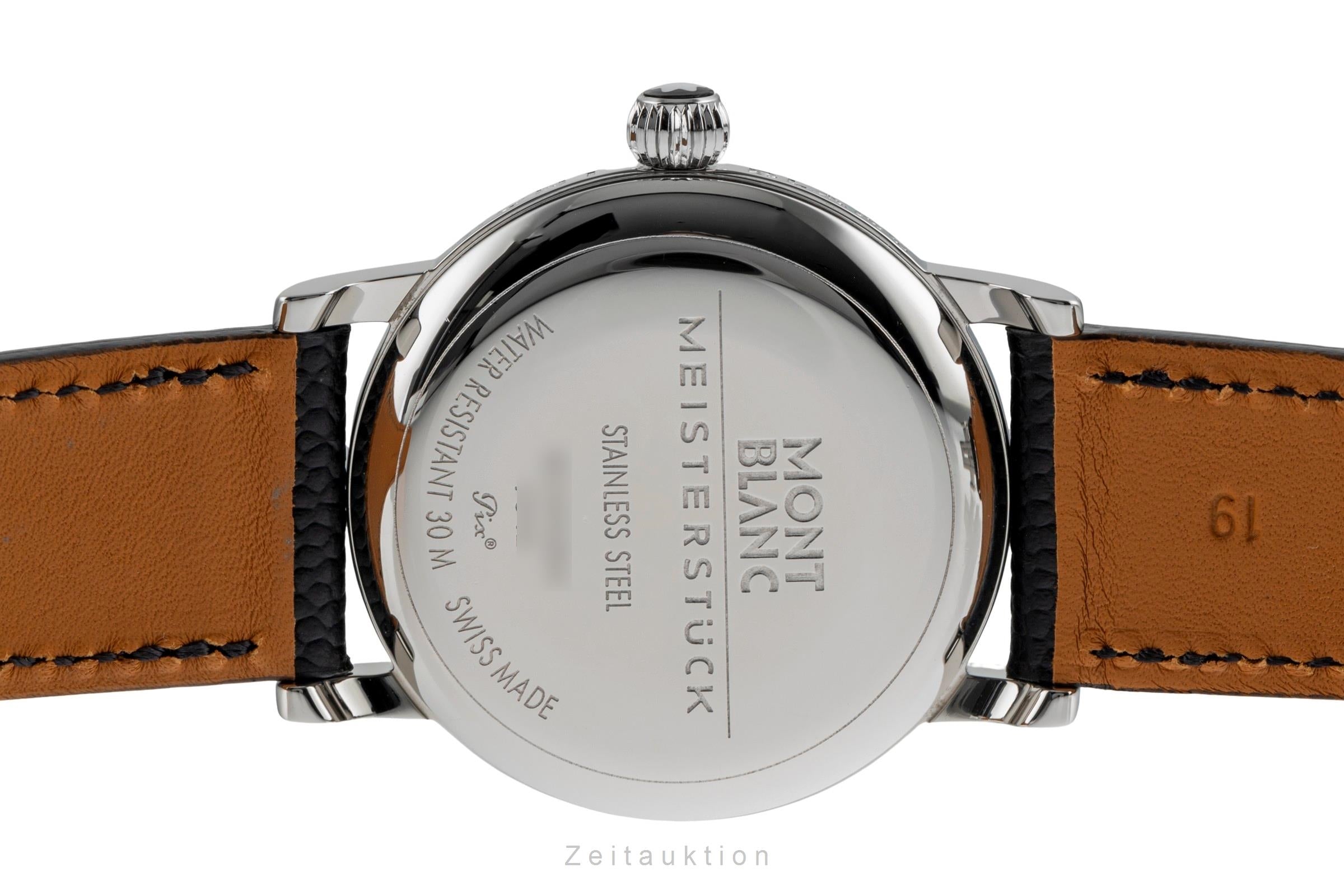 Montblanc Meisterstück acier automatique montre pour hommes 7042  [2502070]