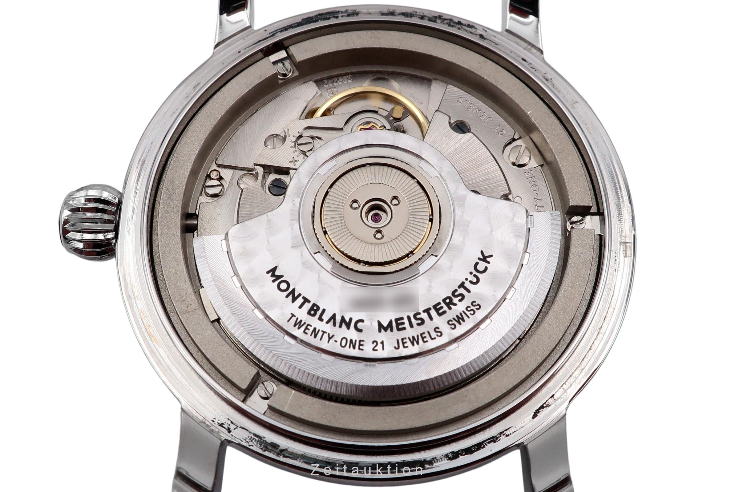 Montblanc Meisterstück acier automatique montre pour hommes 7042  [2502070]