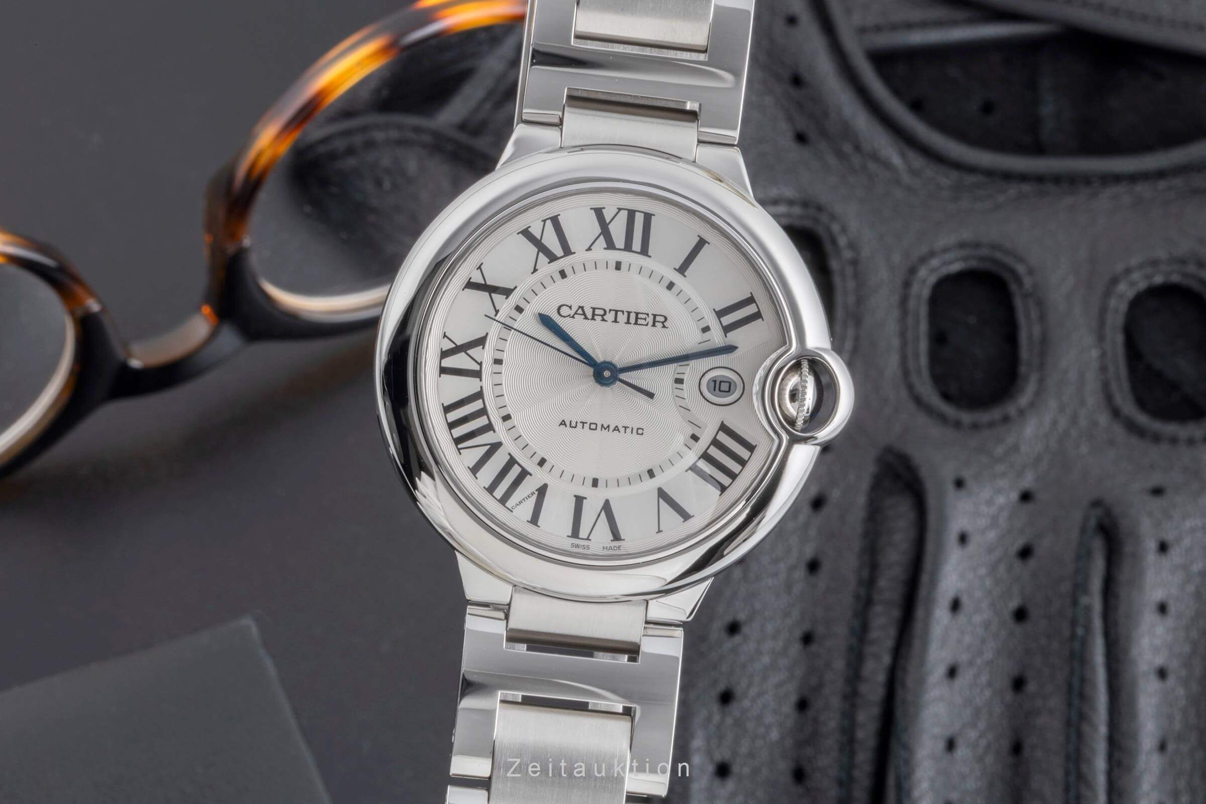 Cartier Ballon Bleu de Cartier acciaio automatismo orologio da uomo W69012Z4  [2502083]