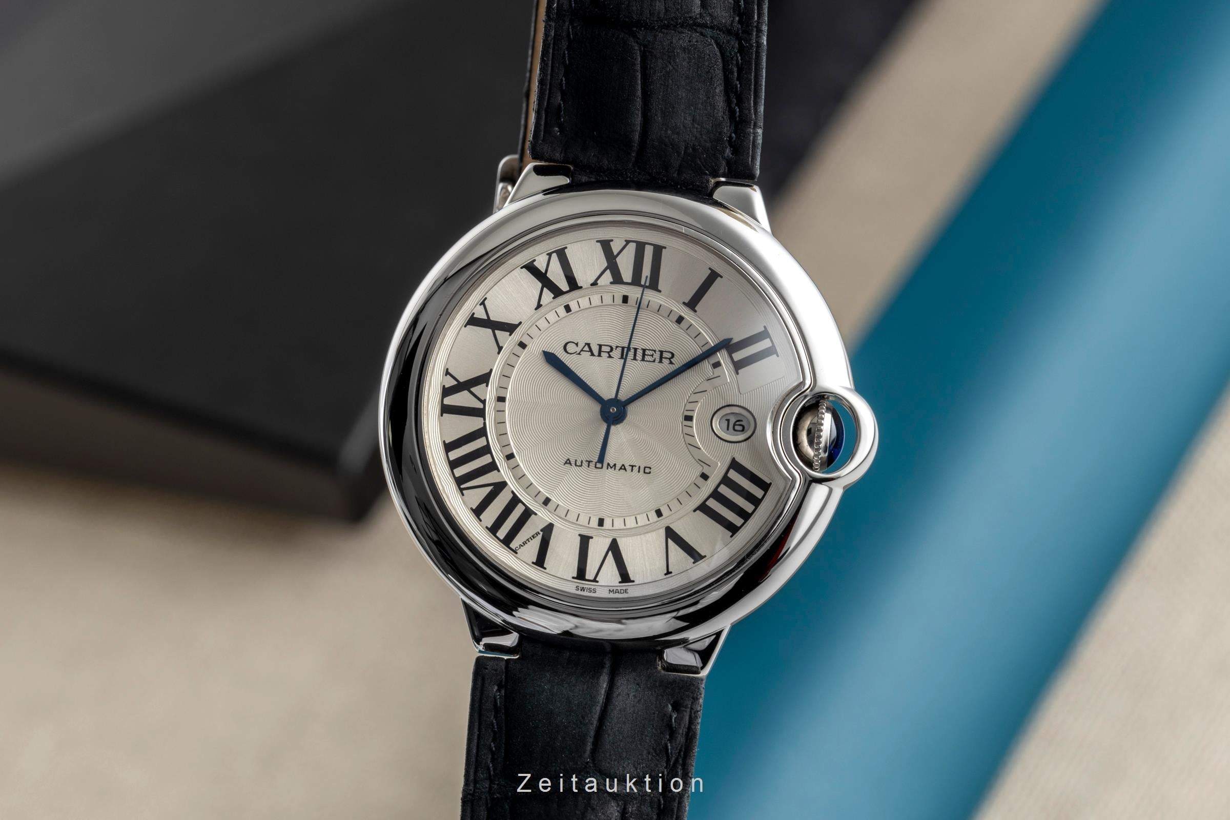 Cartier Ballon Bleu de Cartier acciaio automatismo orologio da uomo W69016Z4  [2502118]