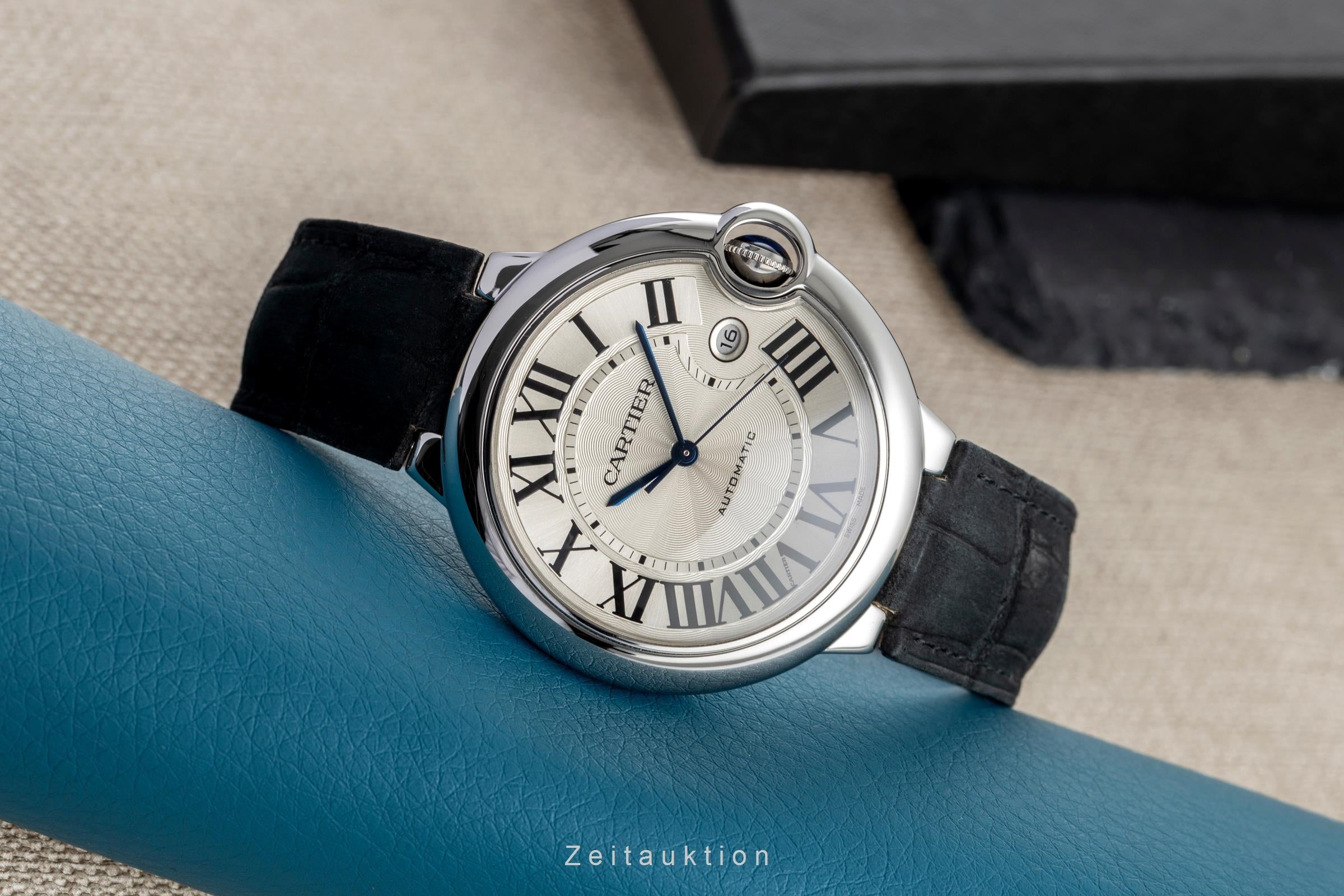 Cartier Ballon Bleu de Cartier acciaio automatismo orologio da uomo W69016Z4  [2502118]