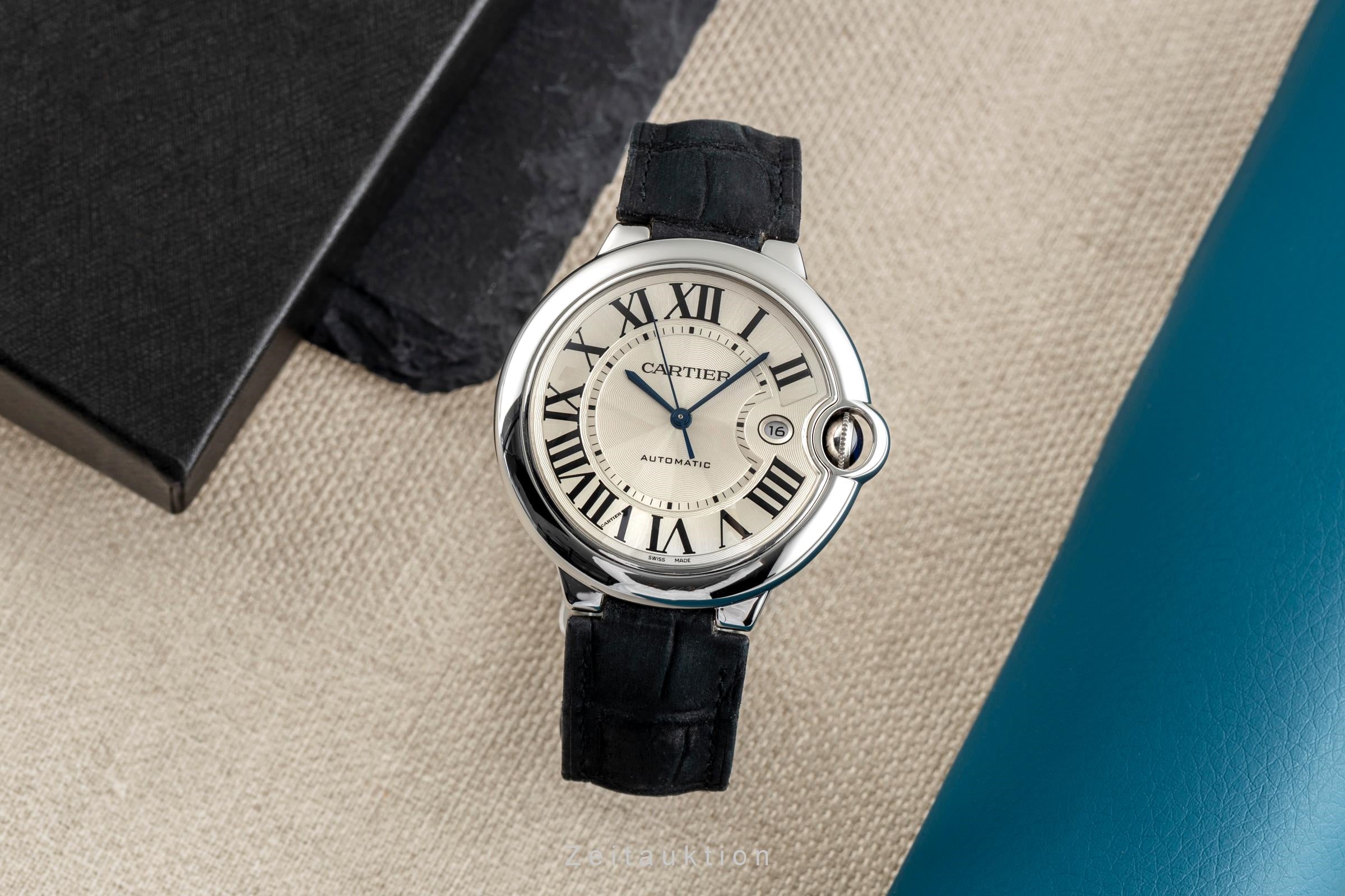 Cartier Ballon Bleu de Cartier acciaio automatismo orologio da uomo W69016Z4  [2502118]