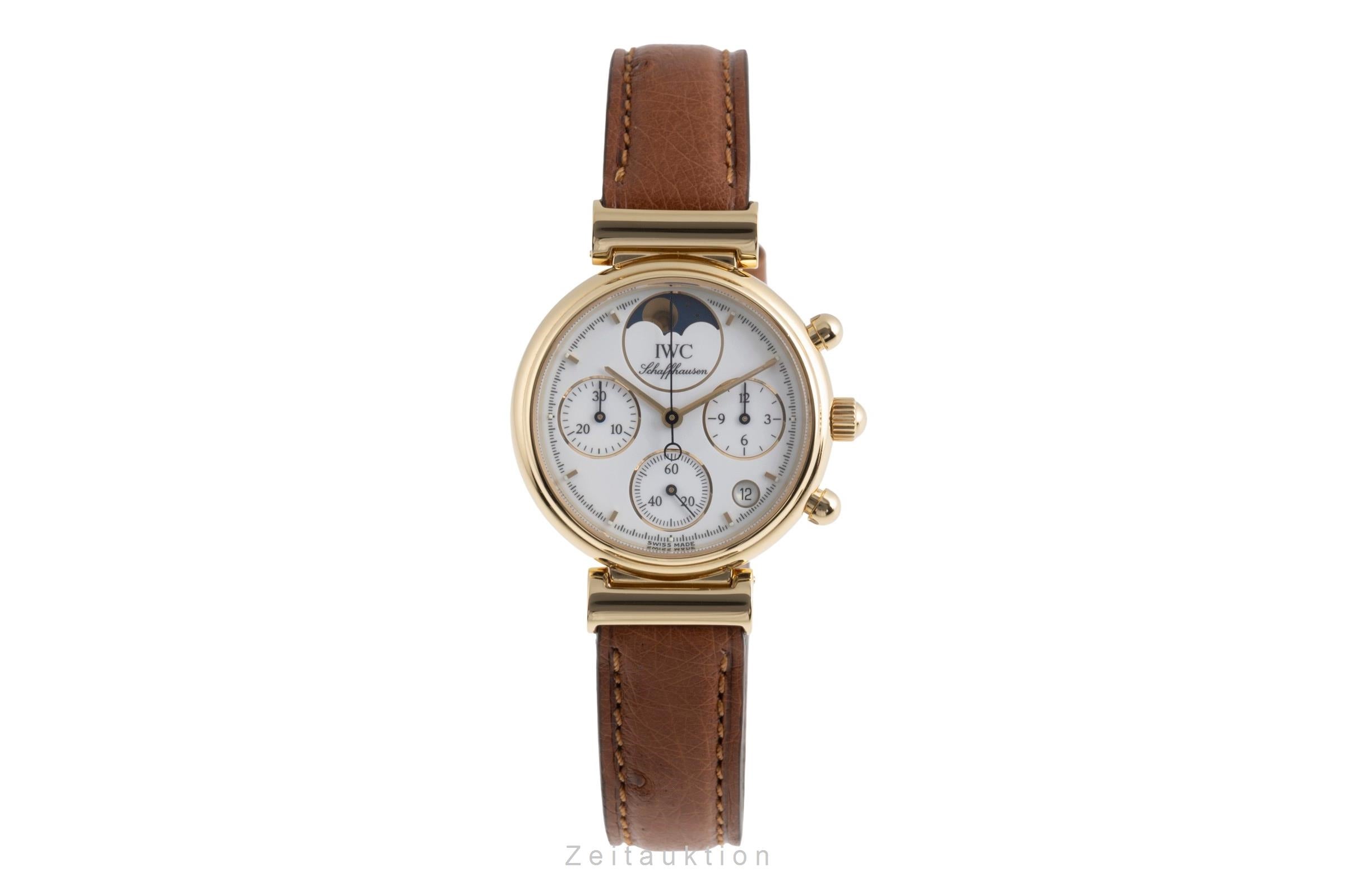 IWC Da Vinci cronógrafo oro de 18 quilates cuarzo reloj para damas  IW373601  [2502139]