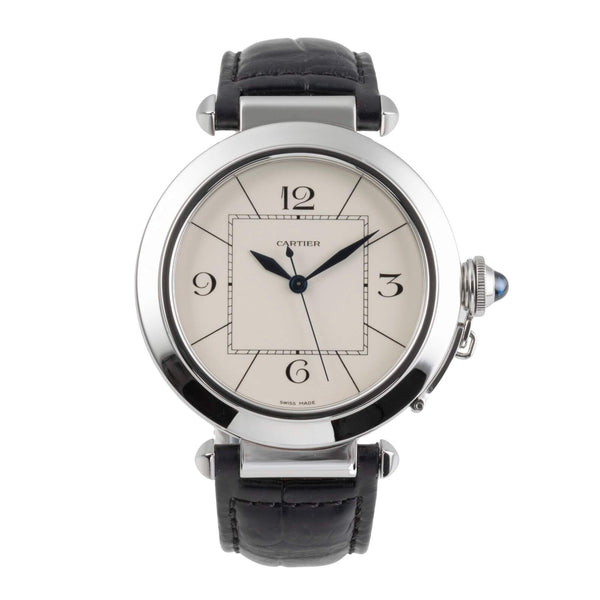 Cartier Pasha acciaio automatismo orologio da uomo W3107255  [2502203]