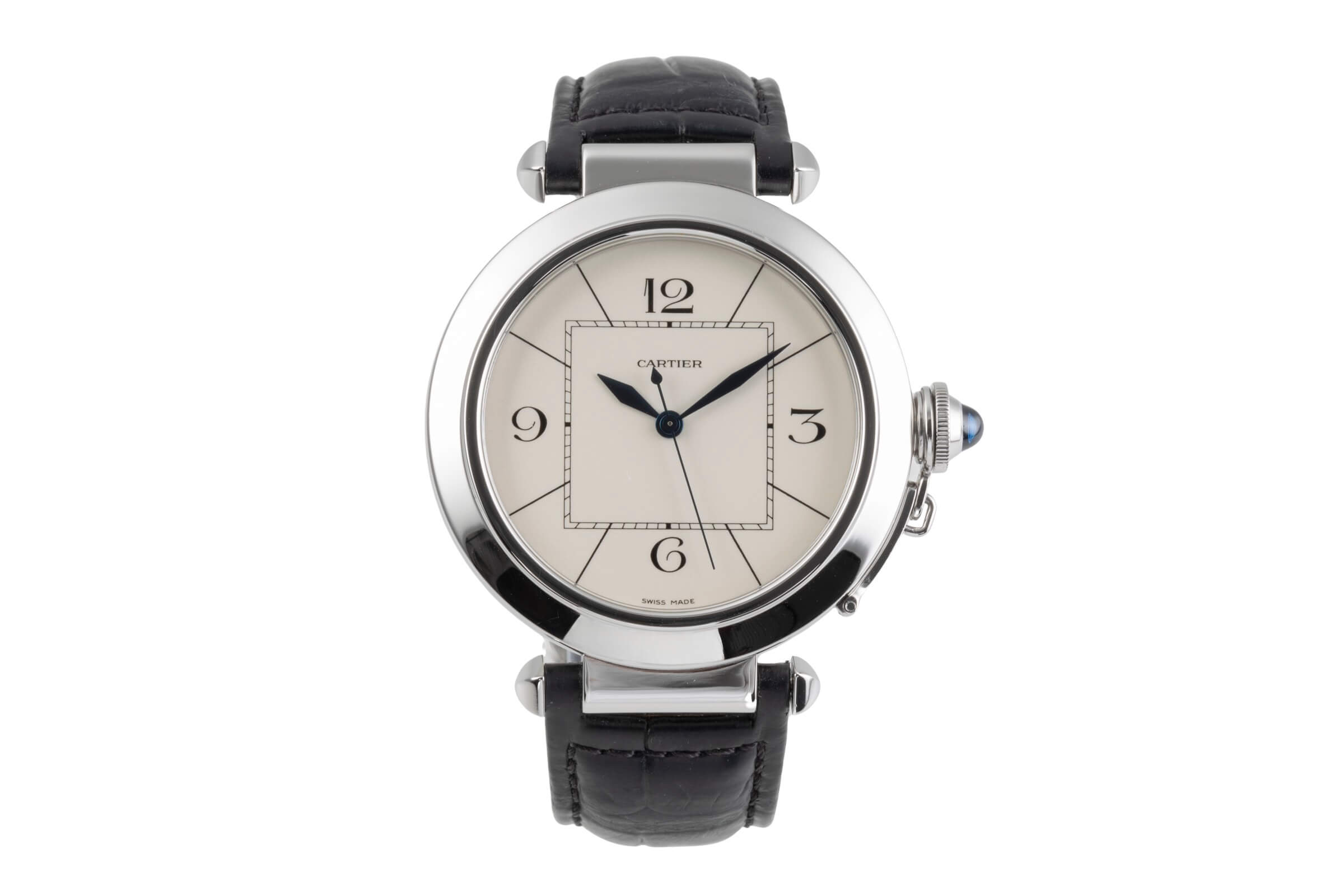 Cartier Pasha acciaio automatismo orologio da uomo W3107255  [2502203]