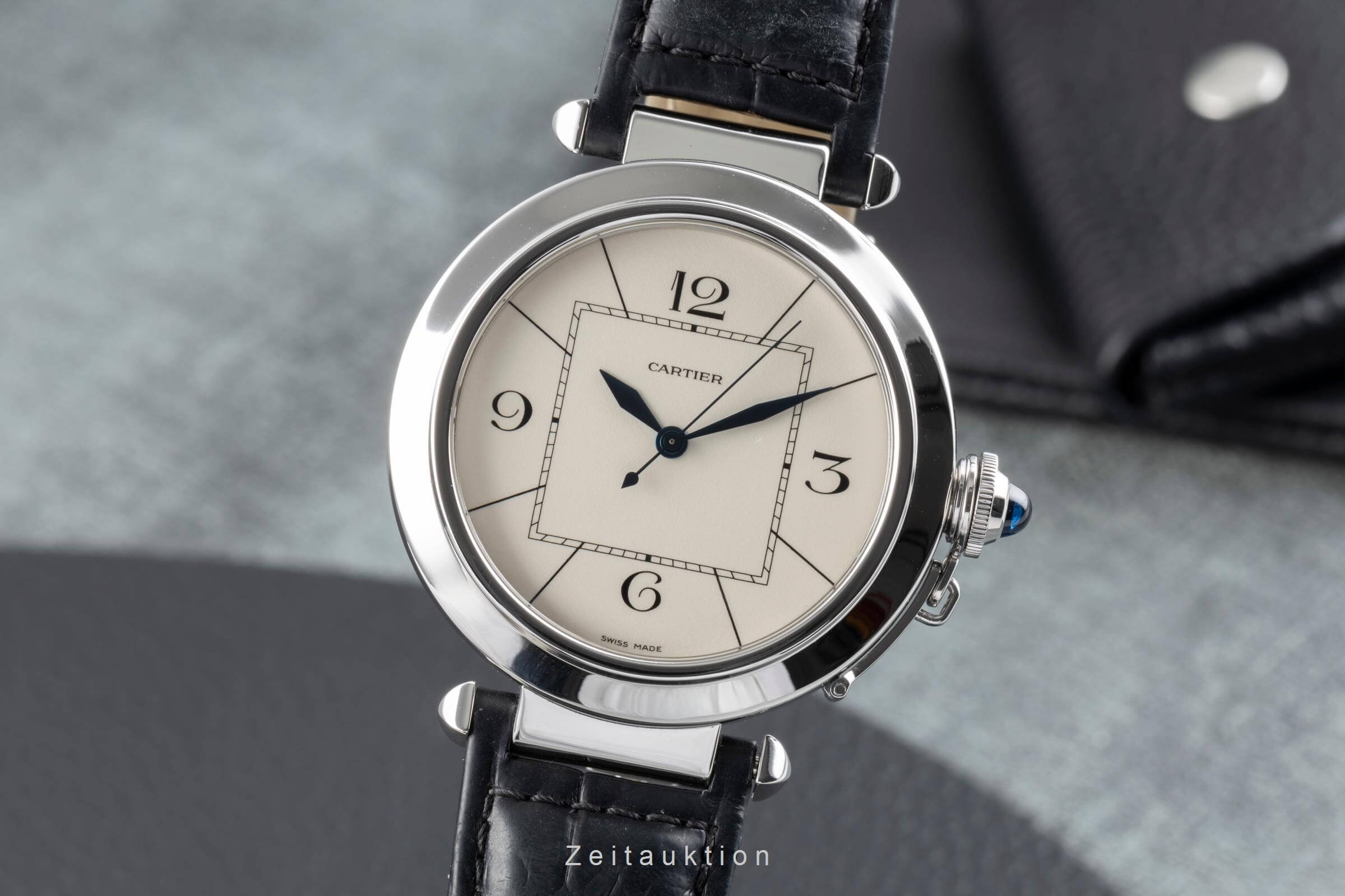 Cartier Pasha acciaio automatismo orologio da uomo W3107255  [2502203]