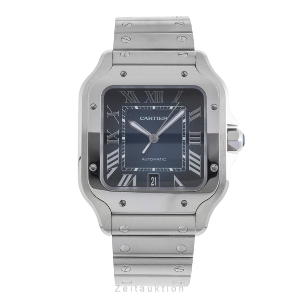 Cartier Santos acciaio automatismo orologio da uomo WSSA0030 LP: 8850EUR  [2502223]