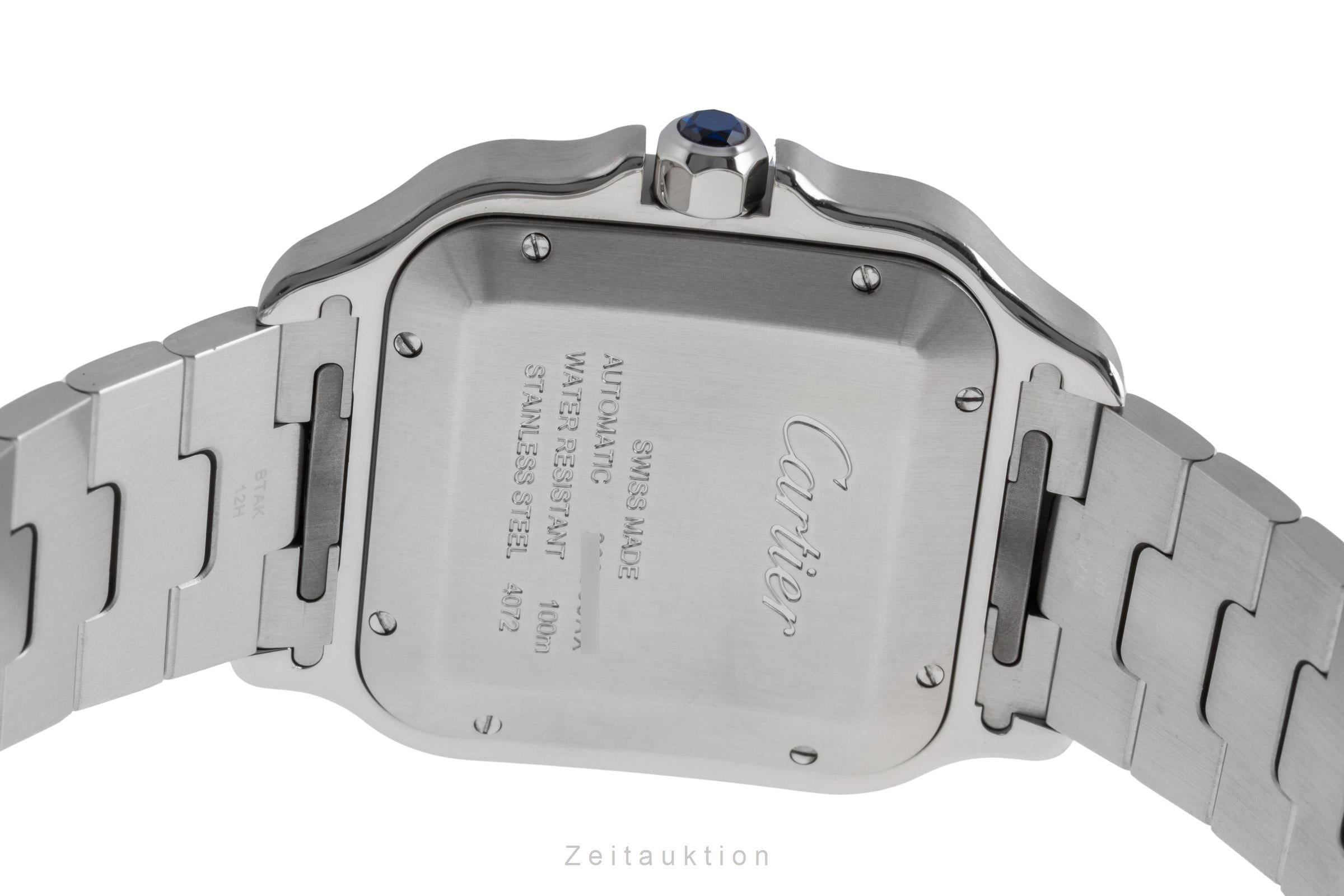 Cartier Santos acciaio automatismo orologio da uomo WSSA0030 LP: 8850EUR  [2502223]