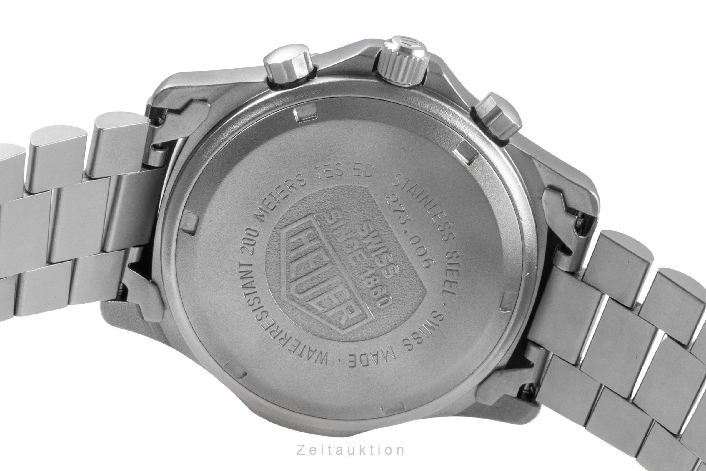 Heuer 2000 Chronograph Datum Edelstahl Herrenuhr Ref. 273.006 Klassiker [2502227]
