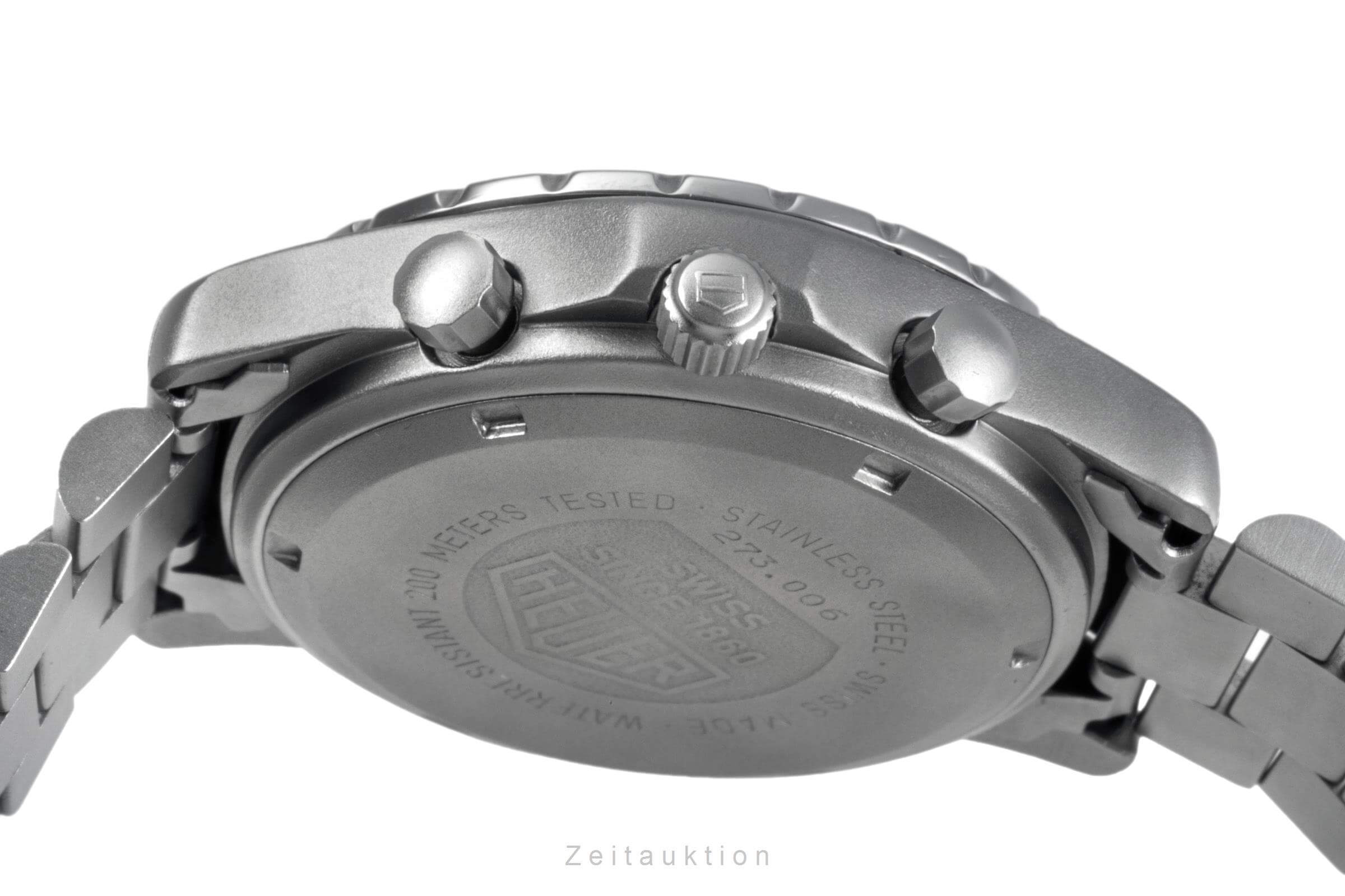 Heuer 2000 Chronograph Datum Edelstahl Herrenuhr Ref. 273.006 Klassiker [2502227]