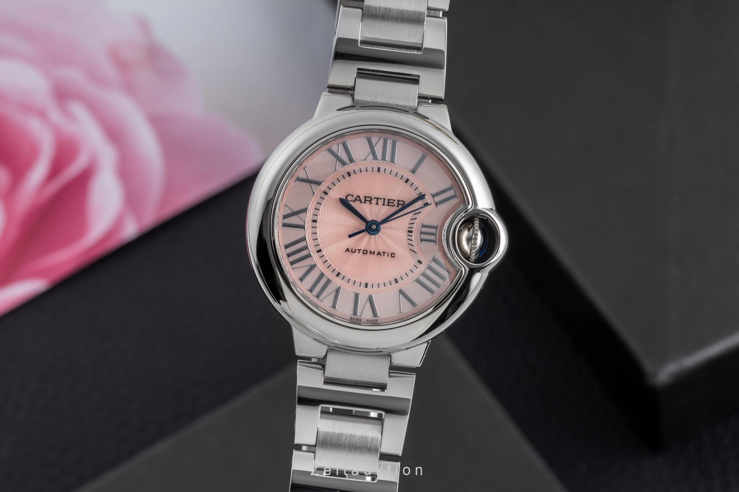 Cartier Ballon Bleu de Cartier acciaio automatismo orologio da donna WSBB0031  [2502228]