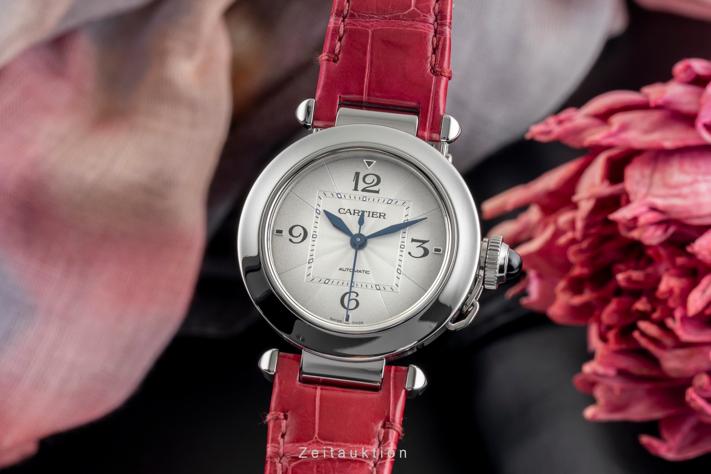Cartier Pasha acciaio automatismo orologio da donna WSPA0012 LP: 7200EUR  [2502240]
