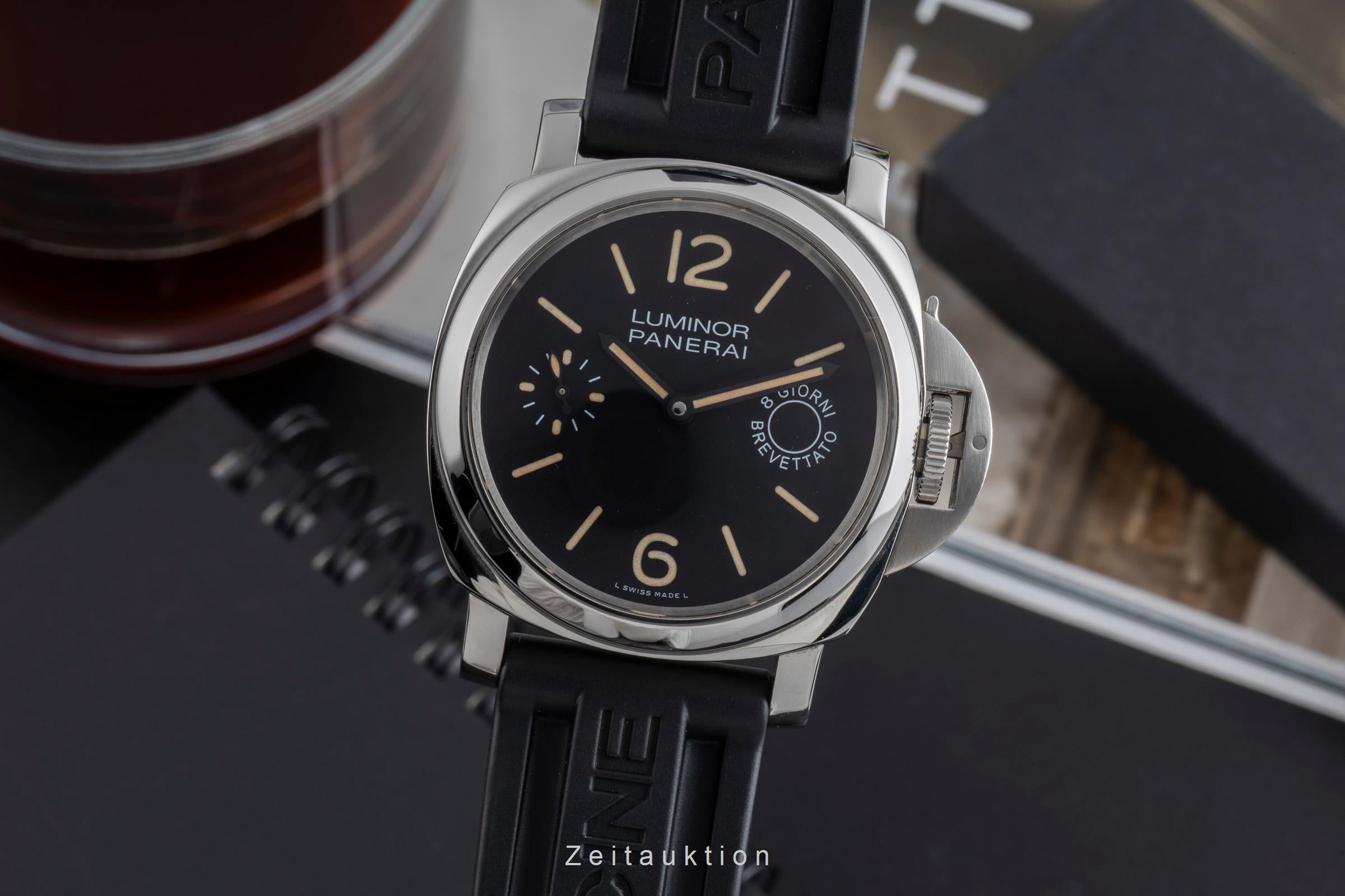Panerai Luminor  acero cuerda manual reloj para caballeros PAM00590  [2502287]