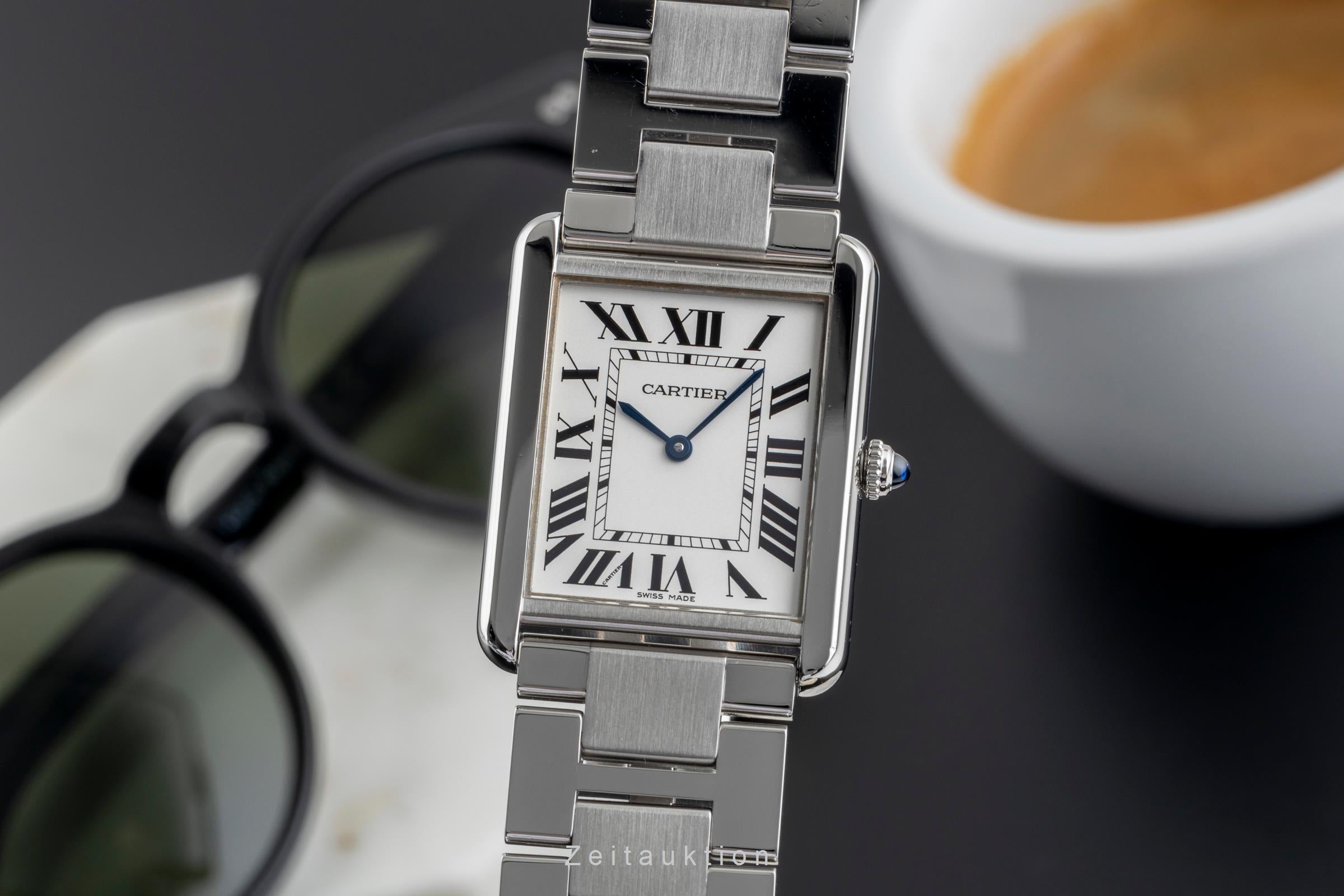 Cartier Tank acciaio quarzo unisex W5200003  [2502289]