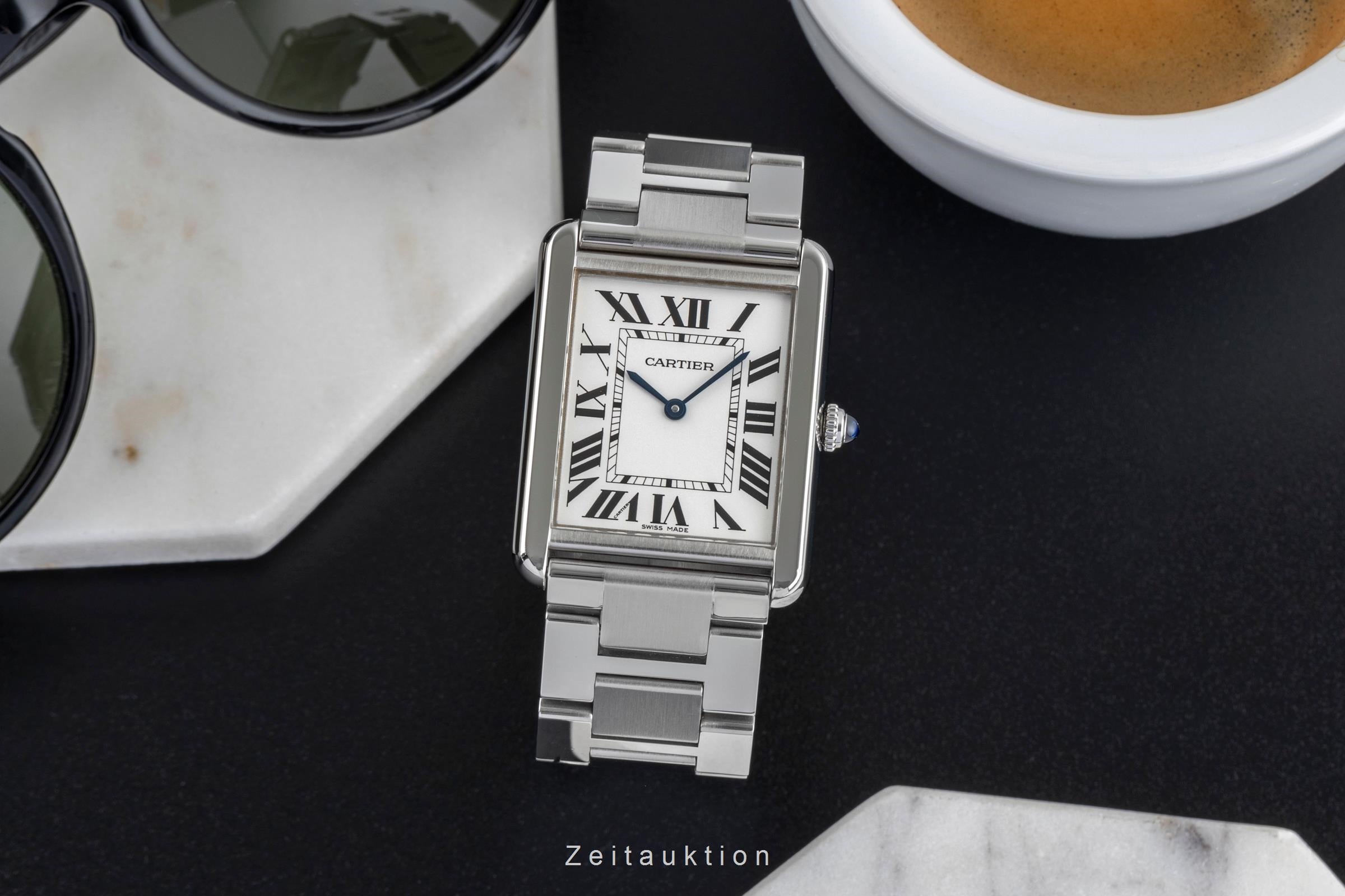 Cartier Tank acciaio quarzo unisex W5200003  [2502289]