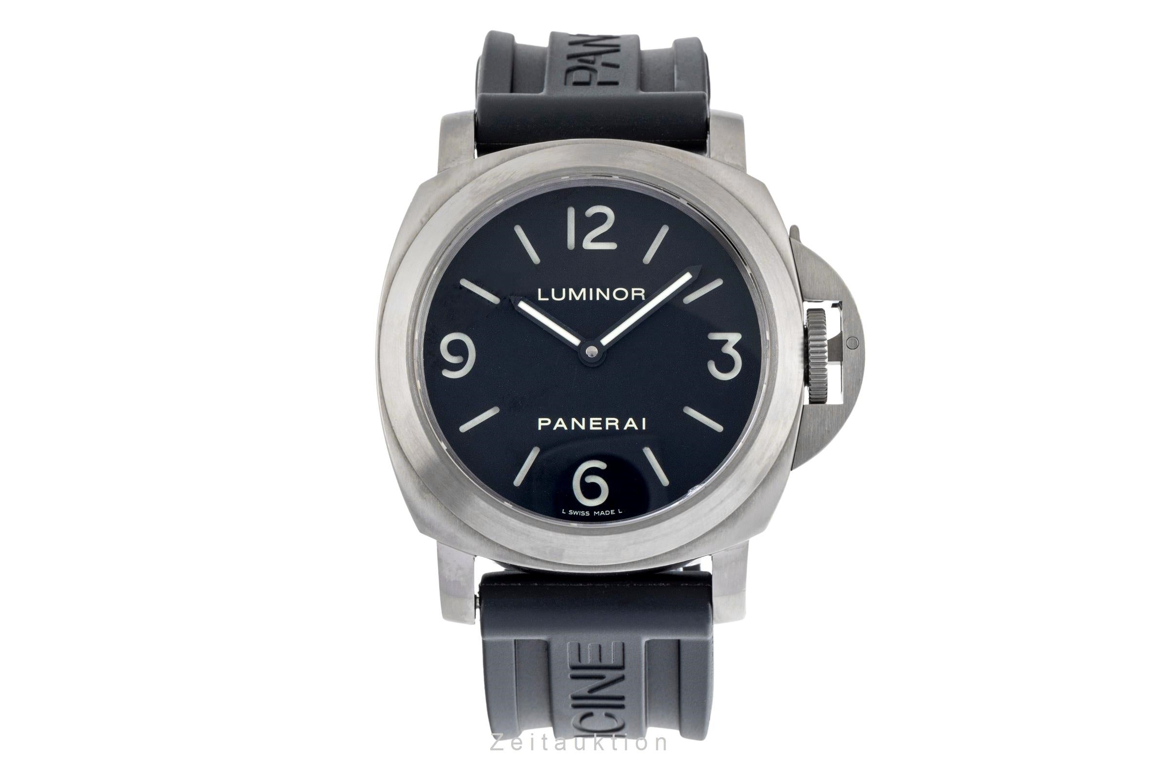 Panerai Luminor  titanio cuerda manual reloj para caballeros PAM00176  [2502322]