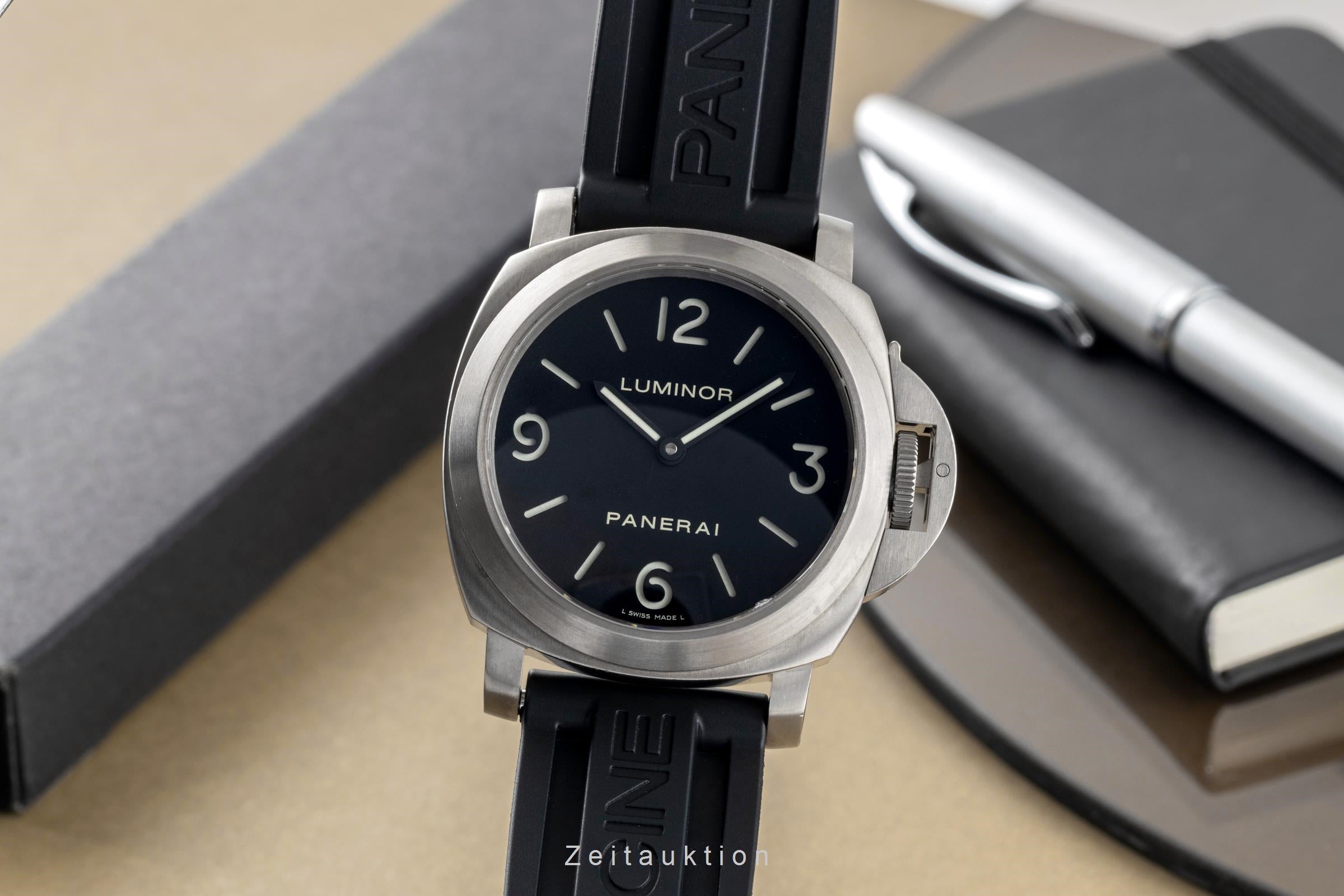Panerai Luminor  titanio cuerda manual reloj para caballeros PAM00176  [2502322]