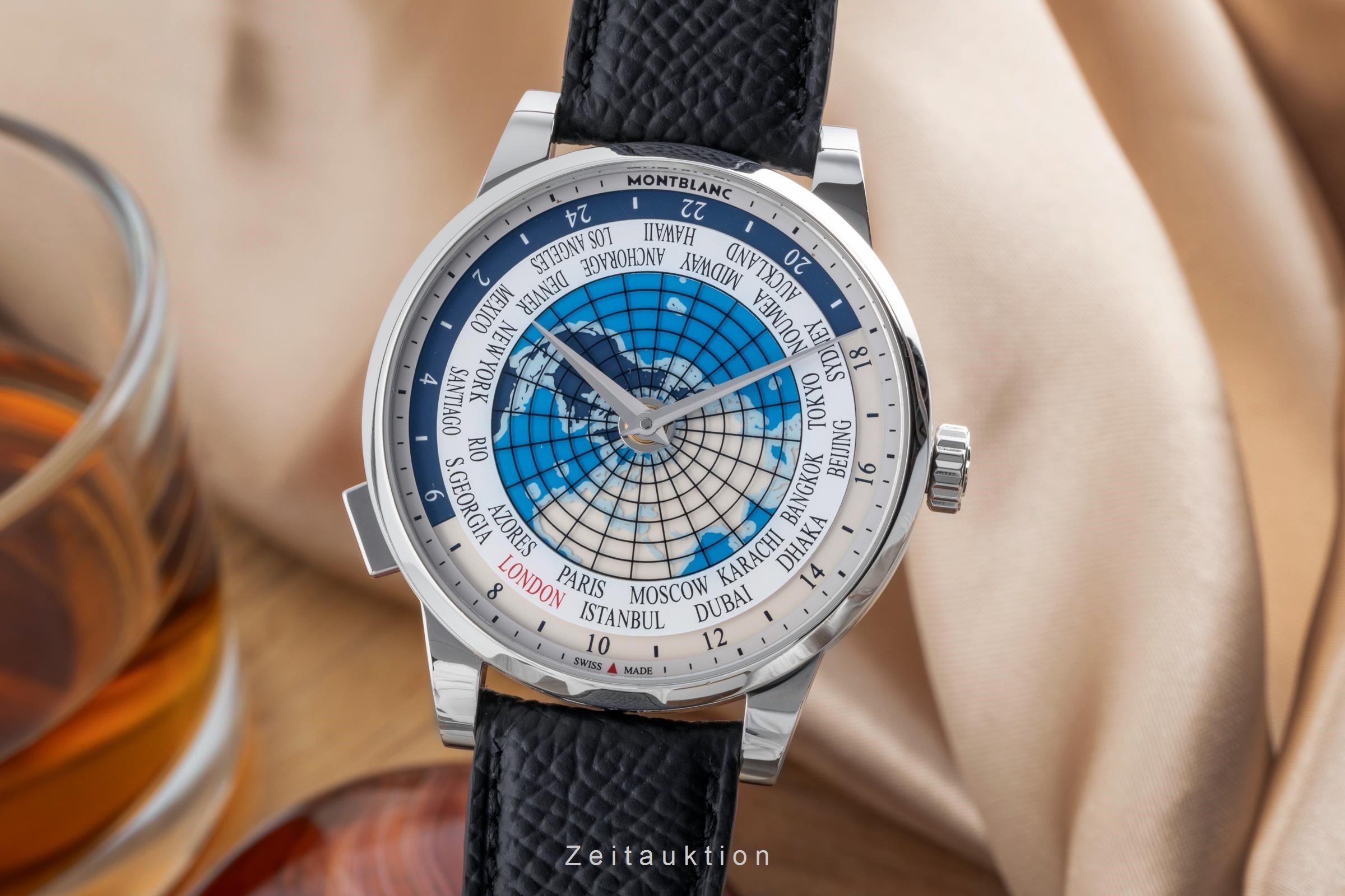 Montblanc Heritage acier automatique montre pour hommes 112308 7339  [2502368]