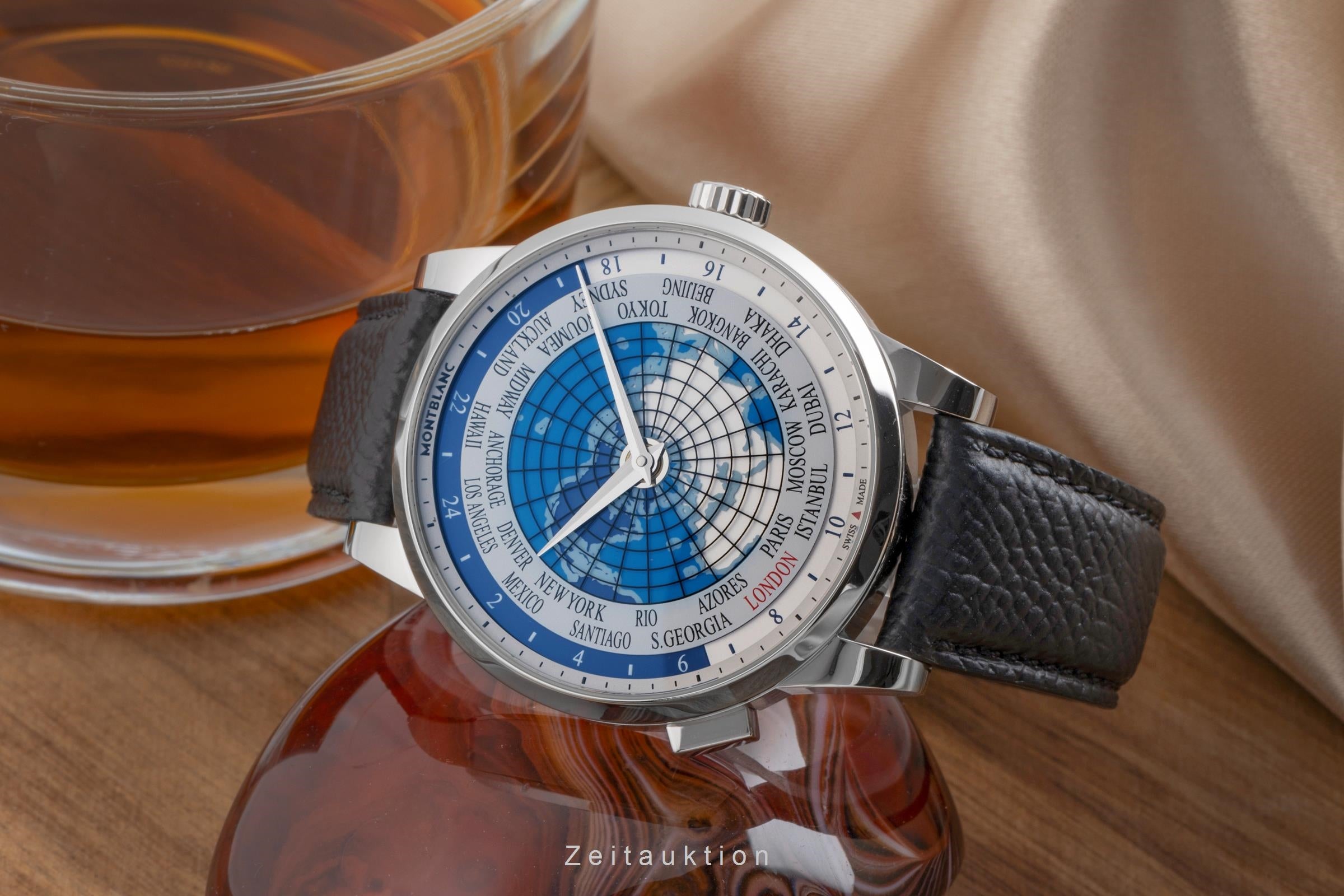 Montblanc Heritage acciaio automatismo orologio da uomo 112308 7339  [2502368]