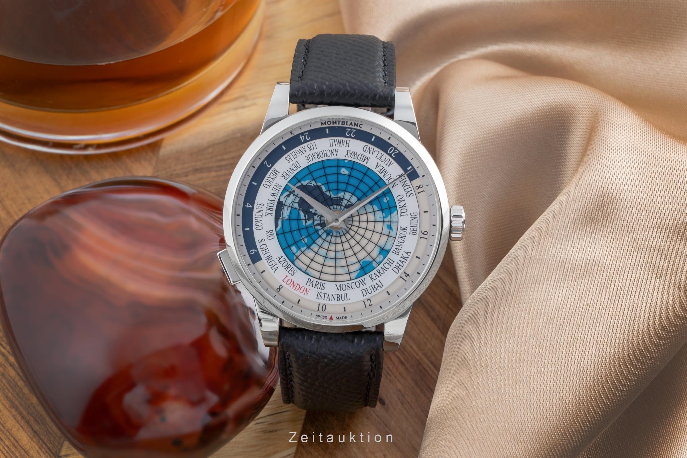 Montblanc Heritage acciaio automatismo orologio da uomo 112308 7339  [2502368]