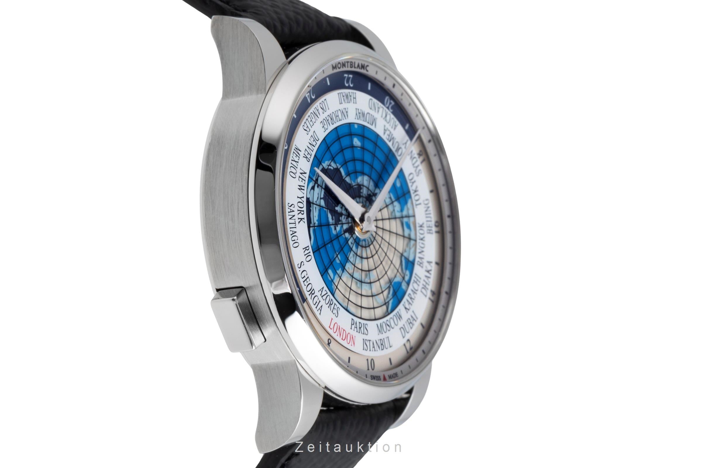 Montblanc Heritage acciaio automatismo orologio da uomo 112308 7339  [2502368]