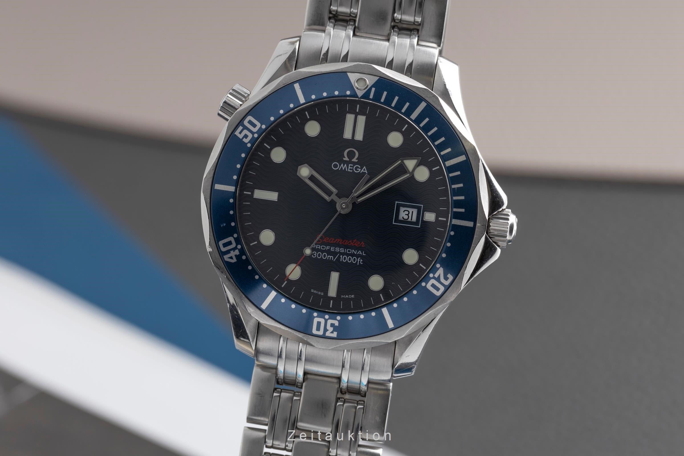 Omega Seamaster acero cuarzo reloj para caballeros 2221.80.00  [2502403]