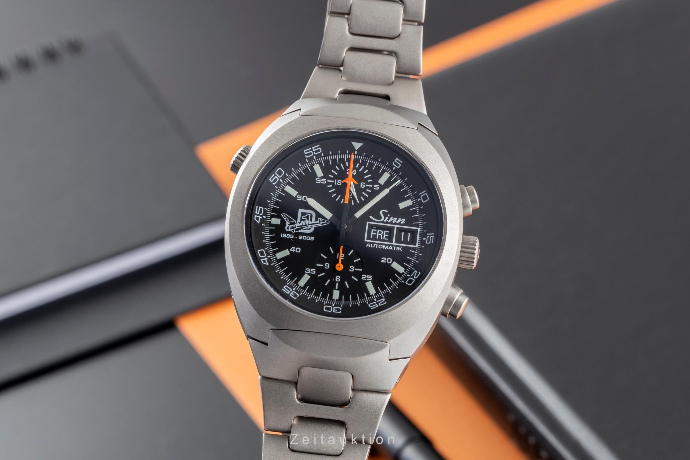 Sinn D1 Mission cronógrafo titanio automático reloj para caballeros 142.044 Limited  [2502433]